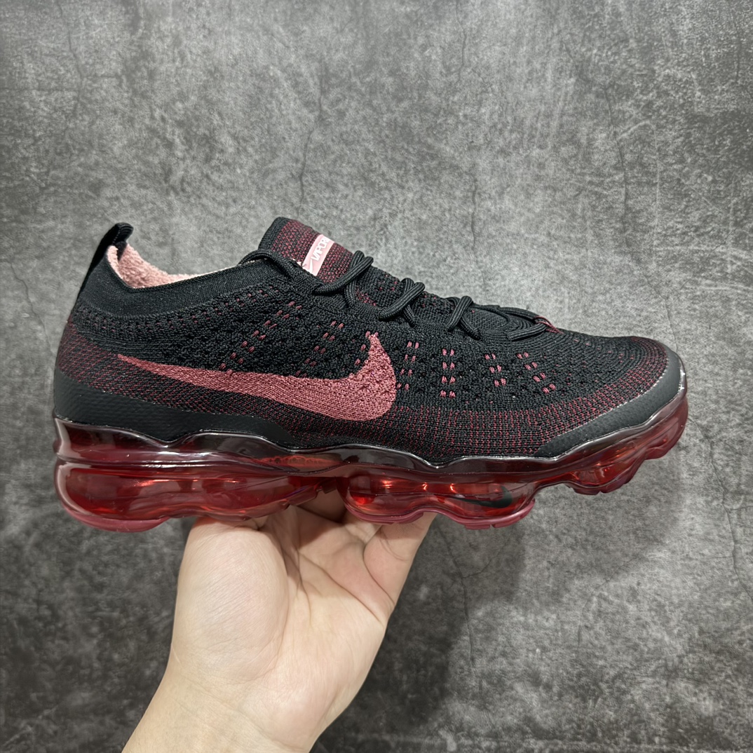 AirVaporMaxFlyknit耐磨黑彩虹低帮大气垫跑步鞋DV1678-005.尺码35.53636