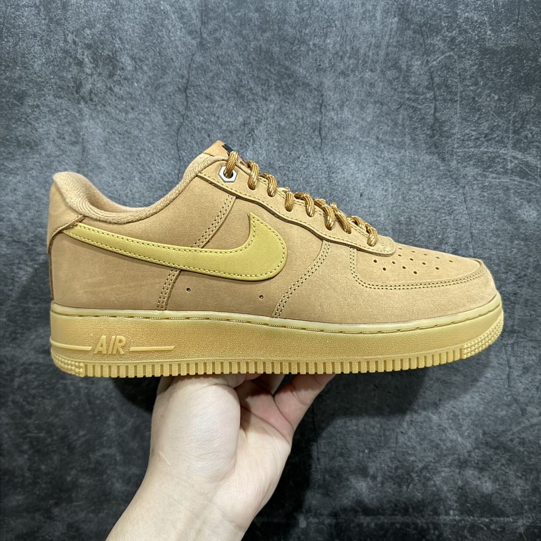 AirForce1Low07WB空军一号低帮经典板鞋小麦色二代CJ9179-200顶级空军原厂皮料质感媲