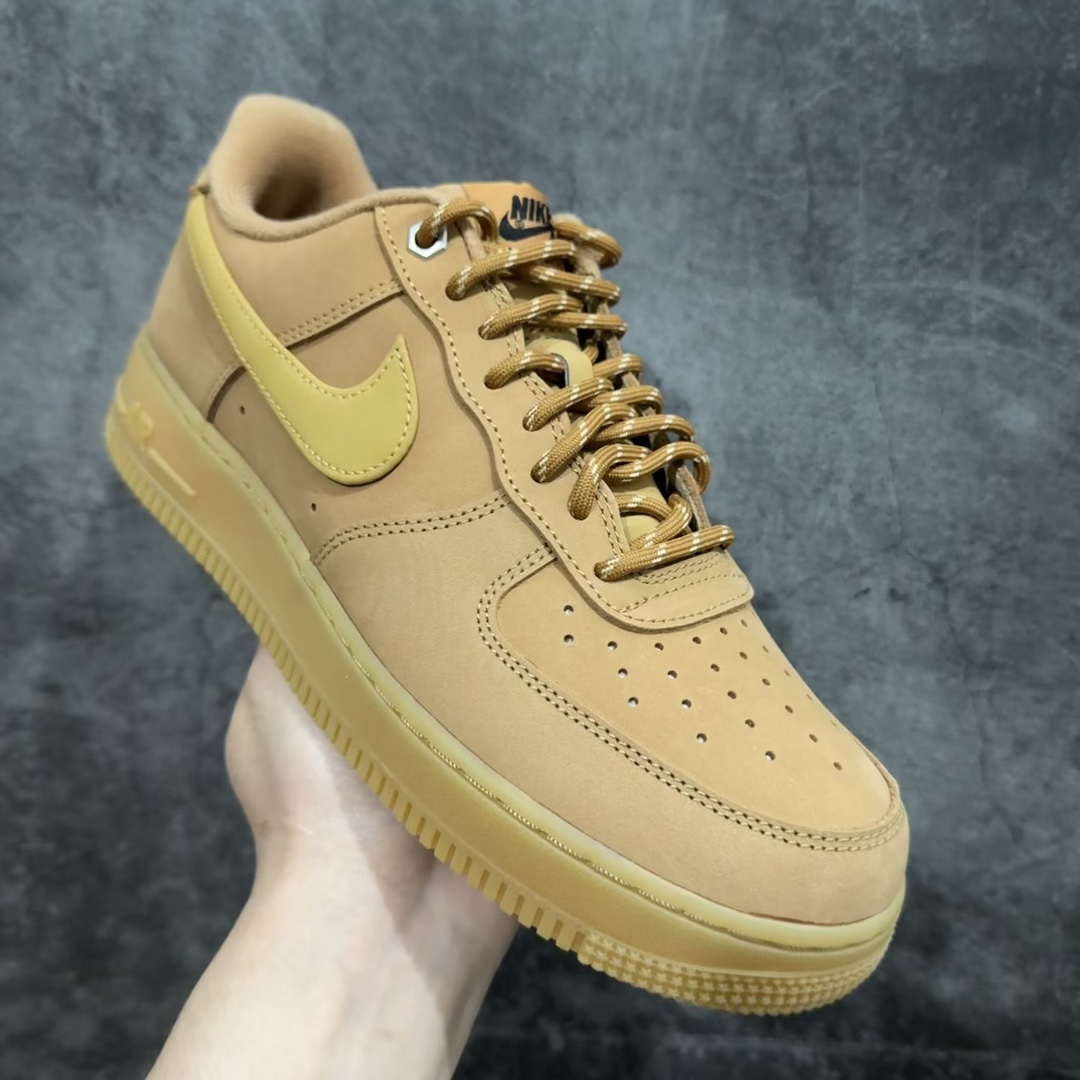 AirForce1Low07WB空军一号低帮经典板鞋小麦色二代CJ9179-200顶级空军原厂皮料质感媲