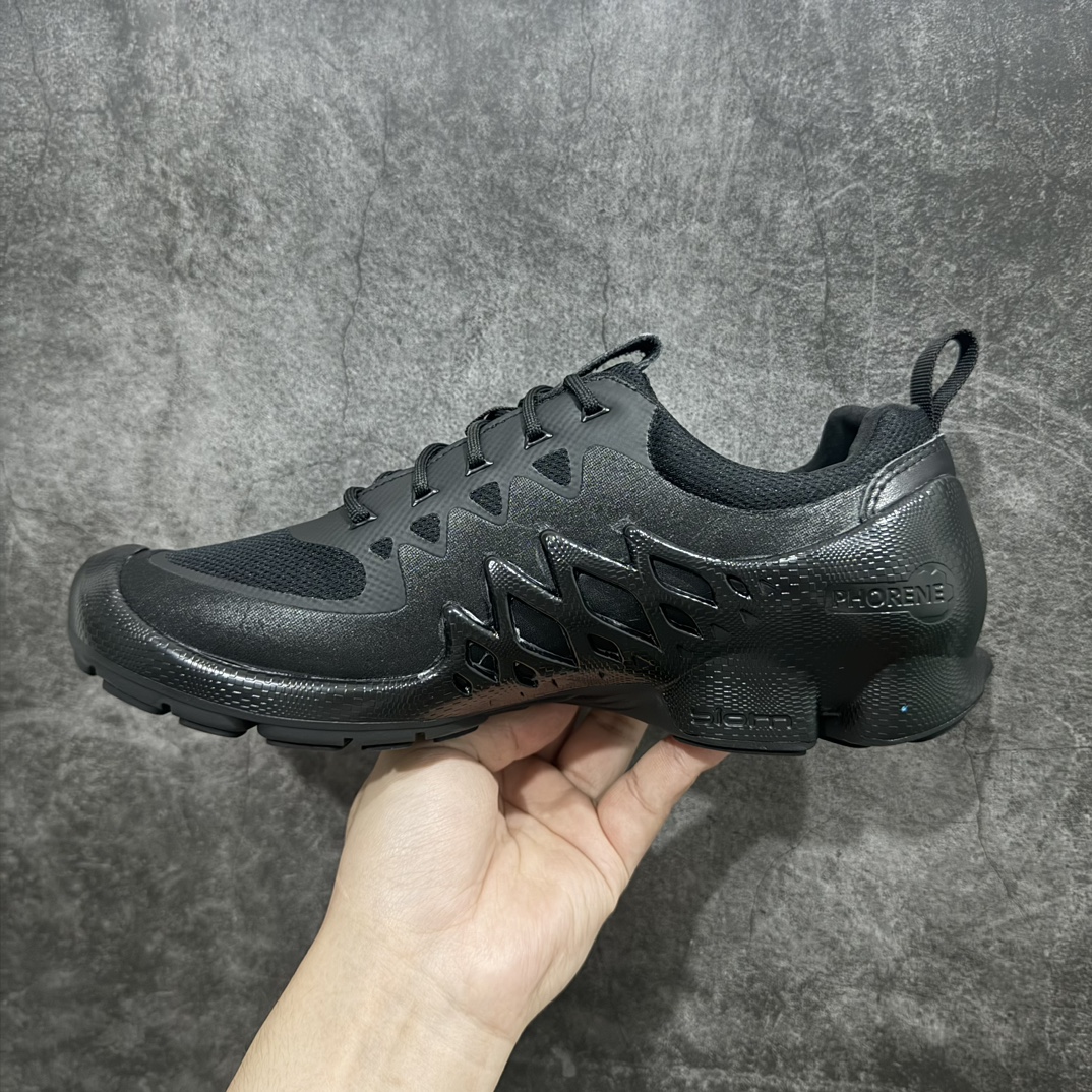 图片[2]-【公司级】爱步ECCO® Men\’s Biom C-trail Sneaker 越野C系列低帮系带轻量百搭休闲运动鞋“全黑”803224 51052n男鞋代工原单品质采用n耐磨防撕裂牛剖革组合网织布鞋面材质n轻盈发泡橡胶鞋底 运用直接注塑Phorene中底,一体成型长效缓震n锯齿防滑耐磨橡胶大底❗️ 尺码：39-44 编码：AB330350-莆田鞋批发中心