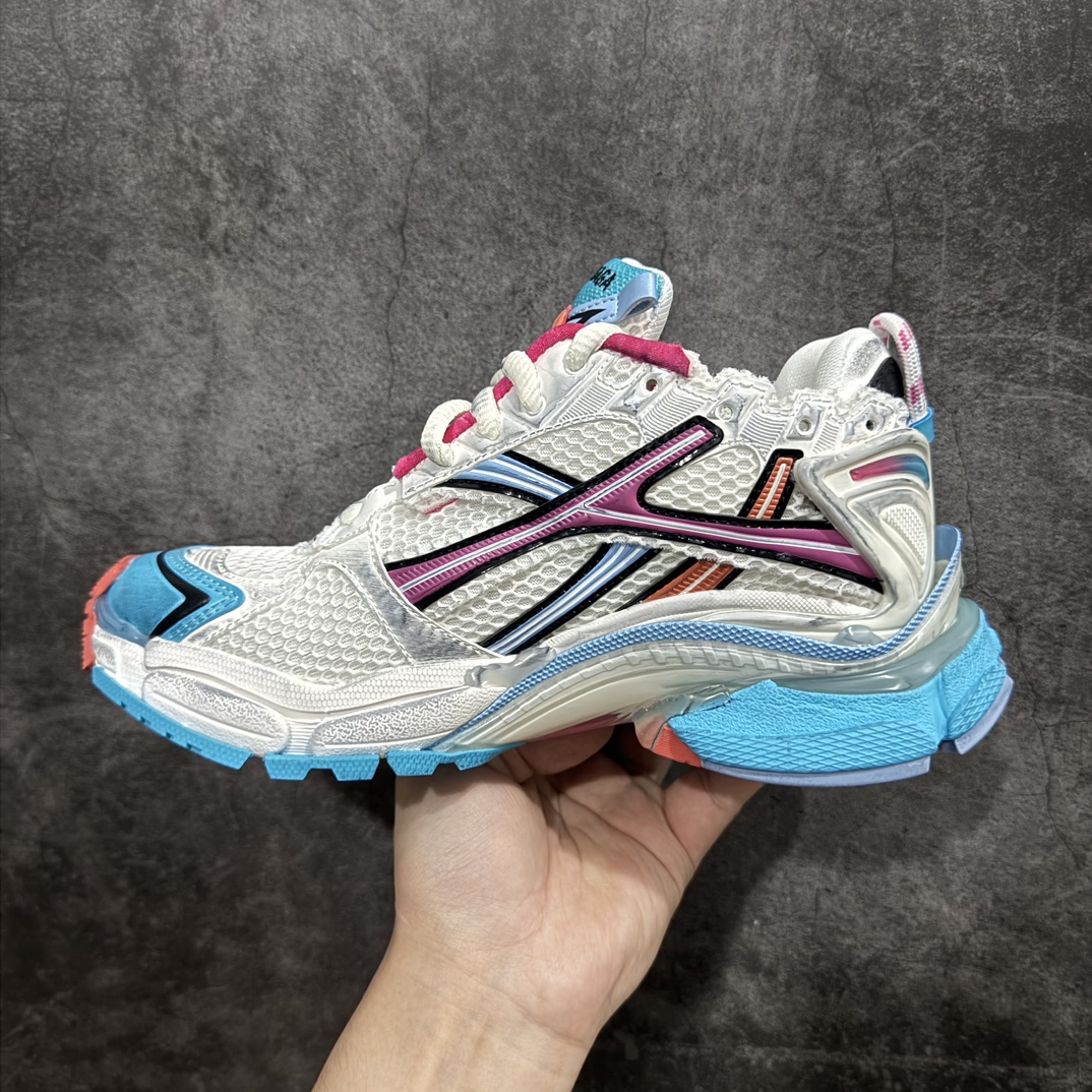 图片[2]-【XA版本】Balenciaga Runer 巴黎世家7代 破坏风 手工做旧款复古老爹鞋n全新版本出货 核心配合工厂优势供应市场最优品质 鞋型细节做旧等都好于市场版本n不但比市场货好 而且比市场货便宜💪🏻n原厂点胶工艺同步原鞋 区别市面所有版本n非市面所有固定TPU，原厂订制胶棒 一切细节高端还原  ，欢迎挑刺💪🏻 尺码：35-46 编码：DF490520-鞋库