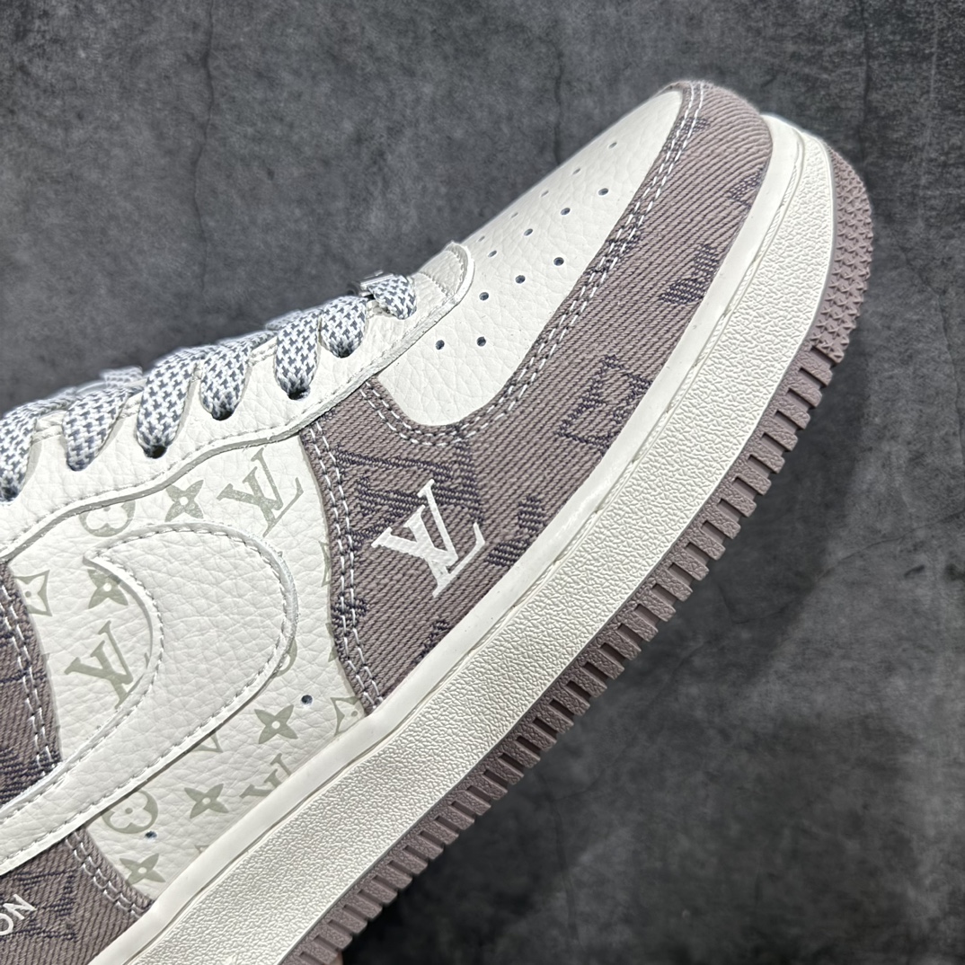 图片[6]-【公司级】海外限量发售NIke Air Force 1 \’07 Low “LV联名–荧光灰牛仔”空军一号 中帮 运动鞋 休闲鞋 折边针车 工艺难度大 原楦头原纸板 原装鞋盒 定制五金配件 内置全掌气垫 原厂鞋底货号:DH7566-200 Size：36 36.5 37.5 38 38.5 39 40 40.5 41 42 42.5 43 44 44.5 45 编码：HXS250260-莆田鞋批发中心