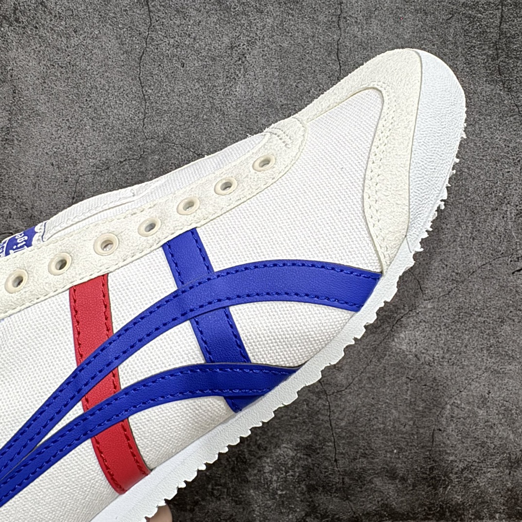 图片[6]-【PH纯原】Asics Onitsuka Tiger MEXICO 66 亚瑟士鬼冢虎复古经典板鞋 白蓝红色nn印尼厂Oem原单材料 除成型在PT外n其余全部客供材料 淘宝B级代购店铺内供💯n四联官方吊牌 乳胶组合鞋垫、羊皮纸质中底 不用宰手买专柜 这里满足你👊🏼 全新工厂开发 一线品质 全部原鞋一比一开发 Size：36-46 全码出货 编码：T1190200-莆田鞋批发中心