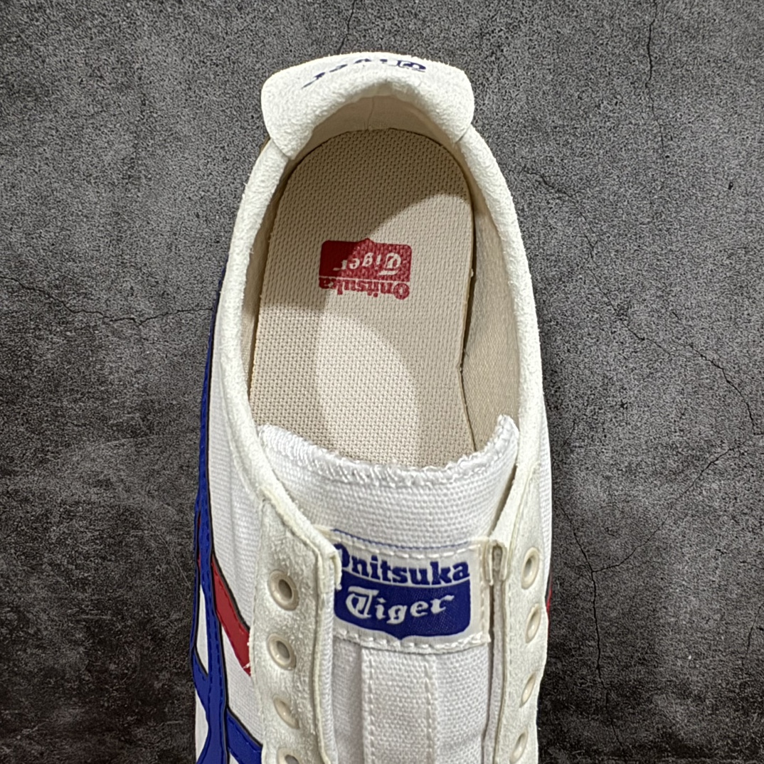 图片[8]-【PH纯原】Asics Onitsuka Tiger MEXICO 66 亚瑟士鬼冢虎复古经典板鞋 白蓝红色nn印尼厂Oem原单材料 除成型在PT外n其余全部客供材料 淘宝B级代购店铺内供💯n四联官方吊牌 乳胶组合鞋垫、羊皮纸质中底 不用宰手买专柜 这里满足你👊🏼 全新工厂开发 一线品质 全部原鞋一比一开发 Size：36-46 全码出货 编码：T1190200-莆田鞋批发中心