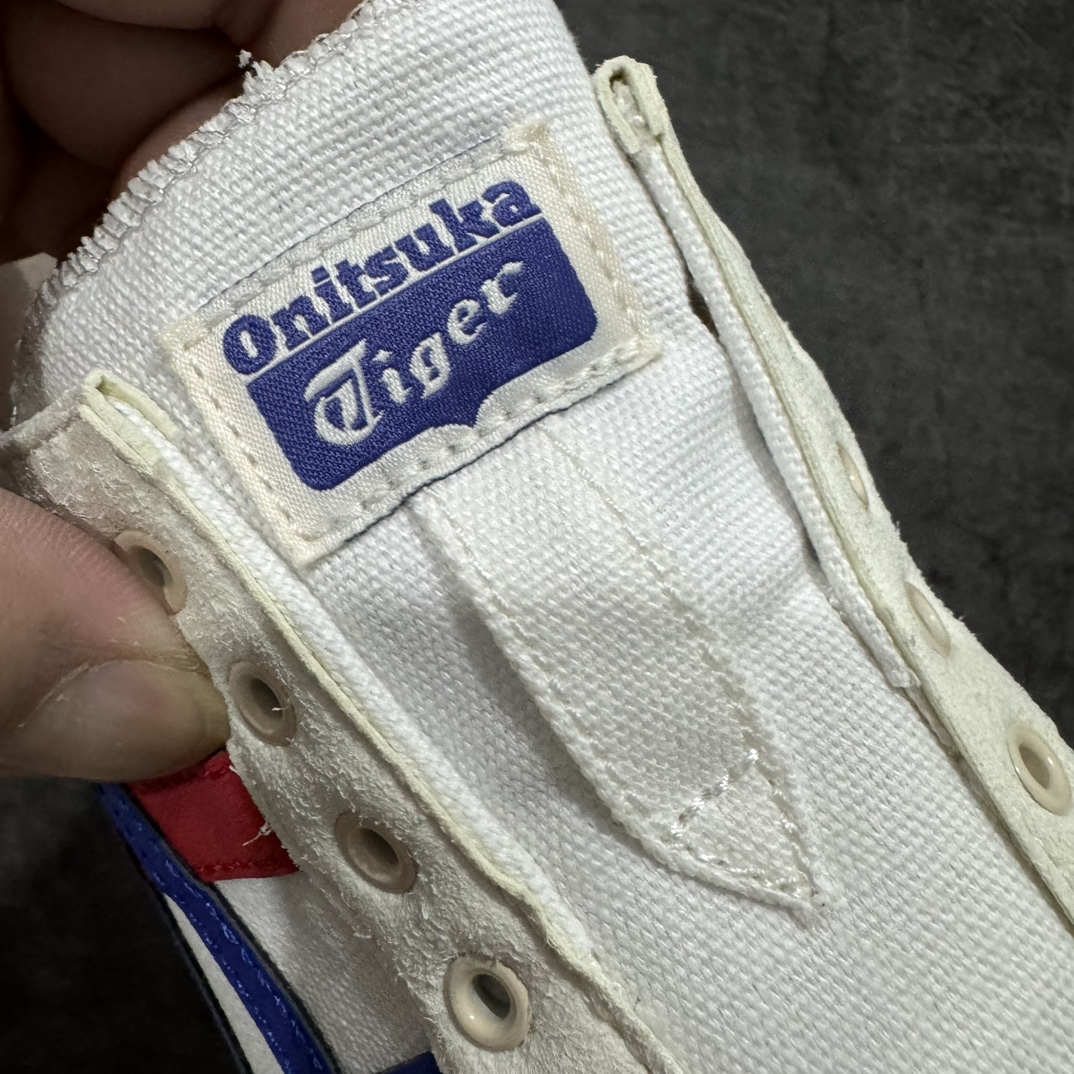 图片[8]-【PH纯原】Asics Onitsuka Tiger MEXICO 66 亚瑟士鬼冢虎复古经典板鞋 白蓝红色nn印尼厂Oem原单材料 除成型在PT外n其余全部客供材料 淘宝B级代购店铺内供💯n四联官方吊牌 乳胶组合鞋垫、羊皮纸质中底 不用宰手买专柜 这里满足你👊🏼 全新工厂开发 一线品质 全部原鞋一比一开发 Size：36-46 全码出货 编码：T1190200-鞋库