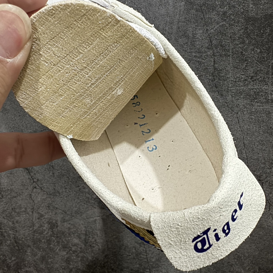 图片[2]-【PH纯原】Asics Onitsuka Tiger MEXICO 66 亚瑟士鬼冢虎复古经典板鞋 白蓝红色nn印尼厂Oem原单材料 除成型在PT外n其余全部客供材料 淘宝B级代购店铺内供💯n四联官方吊牌 乳胶组合鞋垫、羊皮纸质中底 不用宰手买专柜 这里满足你👊🏼 全新工厂开发 一线品质 全部原鞋一比一开发 Size：36-46 全码出货 编码：T1190200-鞋库