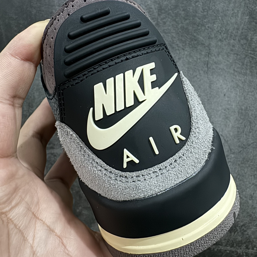 图片[3]-【OG纯原】A Ma Maniere x Air Jordan AJ3 \”Black\” AMM联名黑紫 货号：FZ4811-001n注意⚠️售后原盒损坏扣￥30n原楦原纸板开发 确保原汁原味 原厂皮料质感色泽绝无偏差 完美中底拉帮 原厂中底钢印  原档案大底 如假白送 大底纹路 气垫通透度PU的回弹性均百分百还原 原厂电绣鞋舌飞人刺绣针数立体讲究精细欢迎对比正品原鞋SIZE：36 36.5 37.5 38 38.5 39 40 40.5 41 42 42.5 43 44 44.5 45 46 47.5 编码：OG530560-莆田鞋批发中心