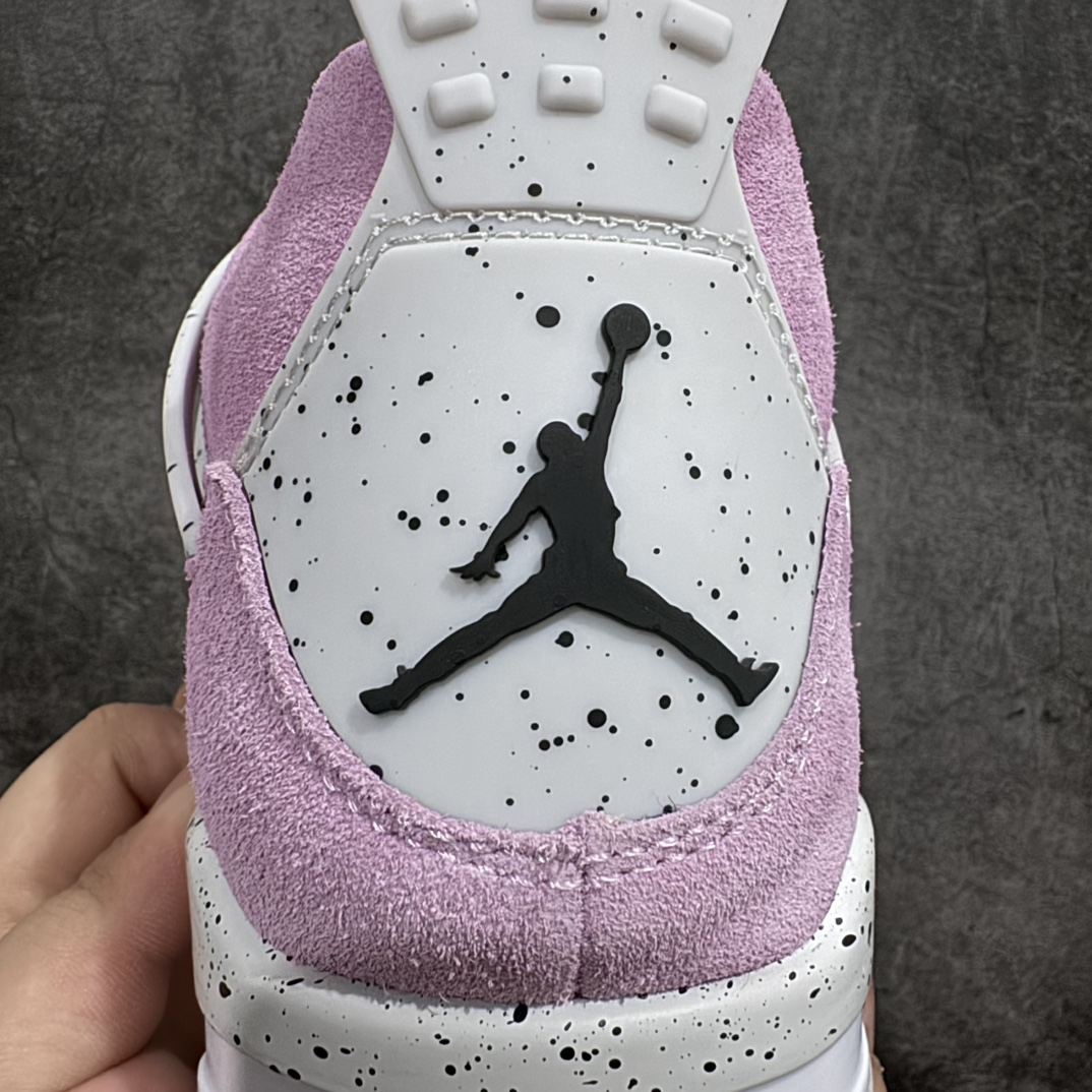 图片[3]-【原厂版】Air Jordan AJ4 WMNS \”Orchid\”n猛男粉 AQ9129-501 n全新升级改良 原鞋原楦原纸板同源开发 完美呈现乔4的版型 内侧正确双色网格 还原细节 原厂皮料 正确气垫颜色 正确网格工艺 正确拉帮工艺 全鞋原装材料制作 原档案原模具打造 支持全方位与正品对比  尺码：40 40.5 41 42 42.5 43 44 44.5 45 46 47.5 编码：X10380420-莆田鞋批发中心