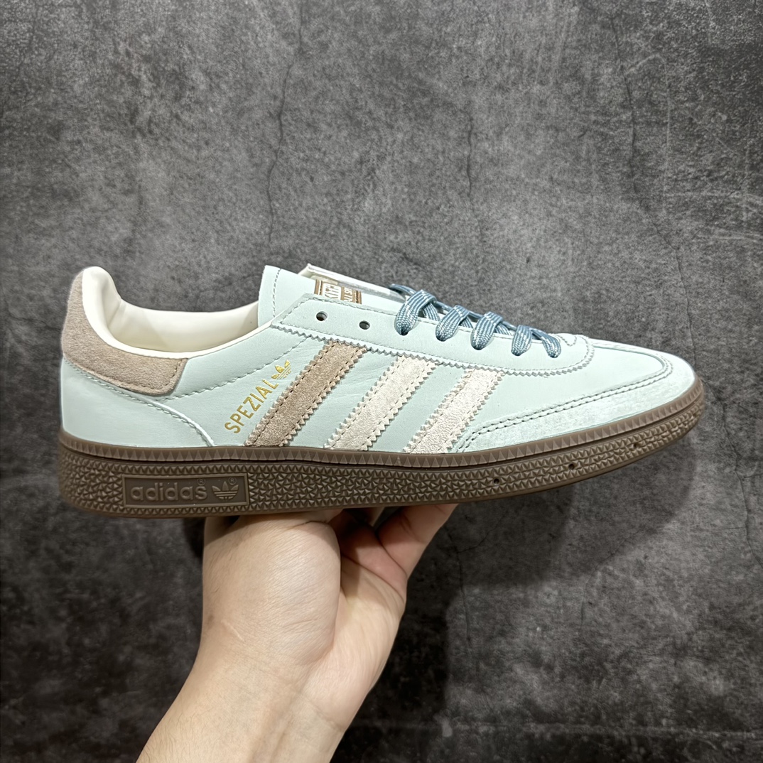 【正确版】Adidas Handball Spezial  阿迪达斯经典款复古休闲板鞋 蓝生胶IH2623n原厂原档案开发出品 皮料切割干净无任何毛边鞋型细节完美 超高清洁度 市场最高版本  尺码：35.5 36 36.5 37 38 38.5 39 40 40.5 41 42 42.5 43 44 44.5 45 编码：LDS240250-鞋库