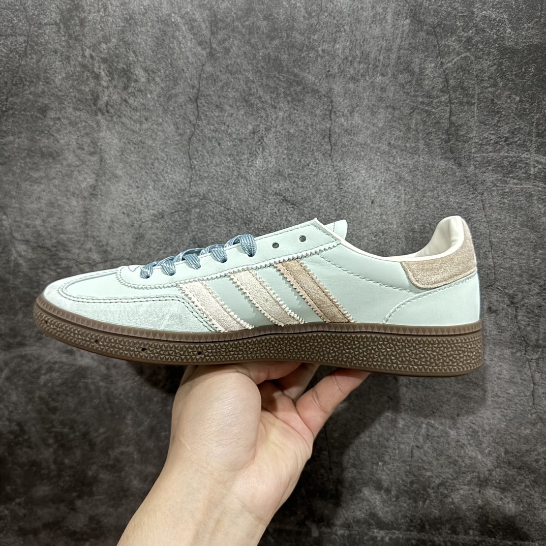 图片[2]-【正确版】Adidas Handball Spezial  阿迪达斯经典款复古休闲板鞋 蓝生胶IH2623n原厂原档案开发出品 皮料切割干净无任何毛边鞋型细节完美 超高清洁度 市场最高版本  尺码：35.5 36 36.5 37 38 38.5 39 40 40.5 41 42 42.5 43 44 44.5 45 编码：LDS240250-鞋库