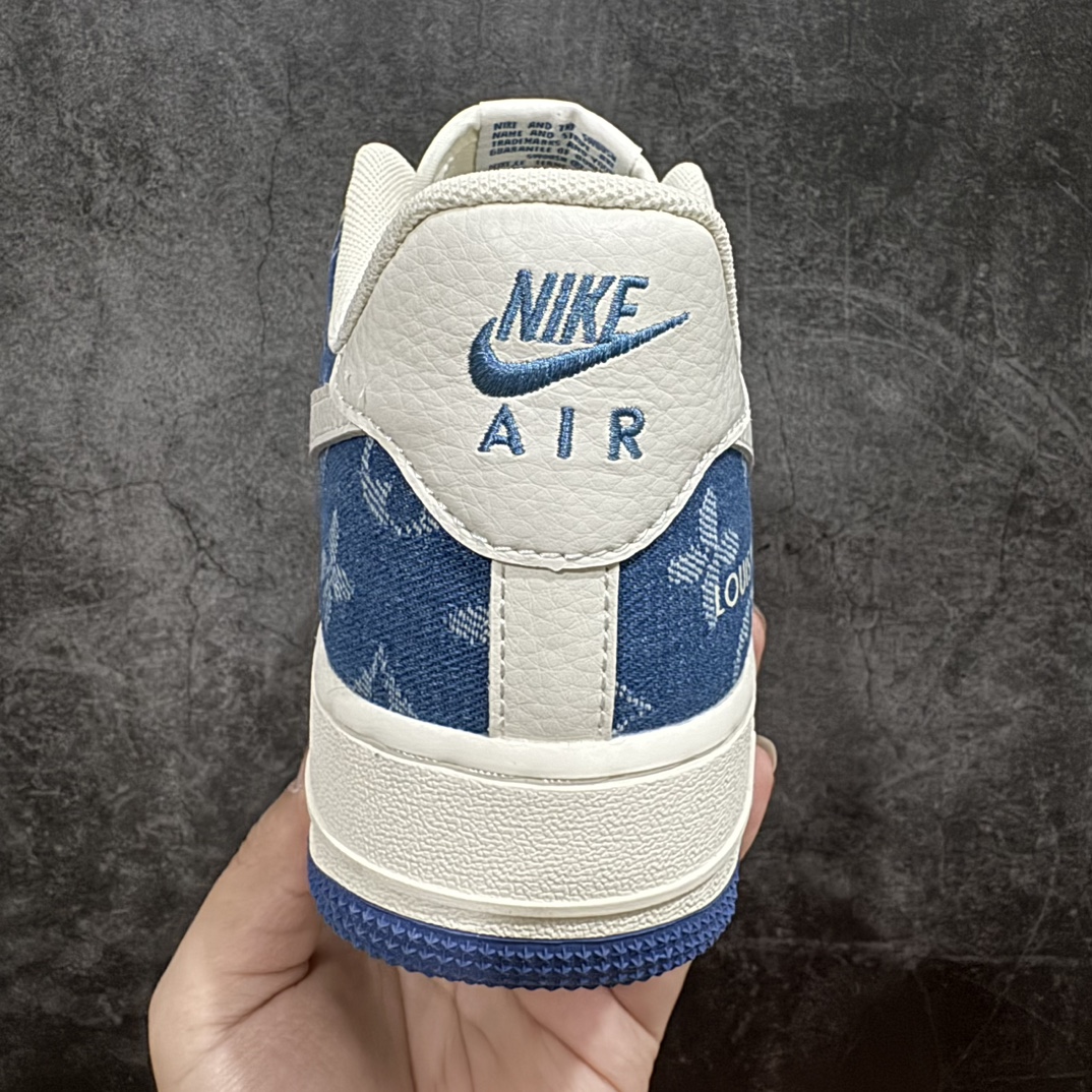 公司级海外限量发售NIkeAirForce107Low“LV联名--荧光扎染牛仔”空军一号中帮运动鞋休闲