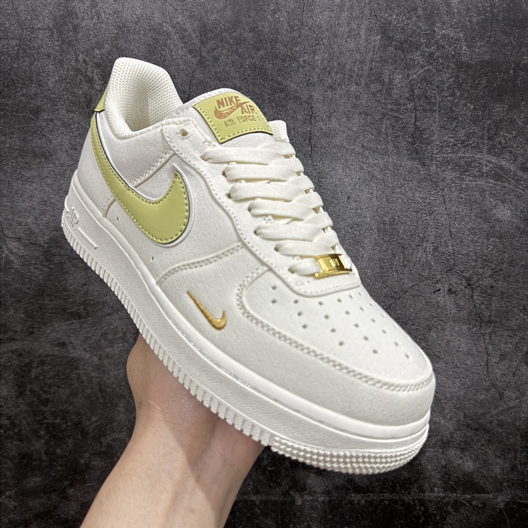 公司级官方同步发售NikeAirForce107青苹果配色布面空军一号低帮休闲板鞋3m炫彩反光进口牛筋布