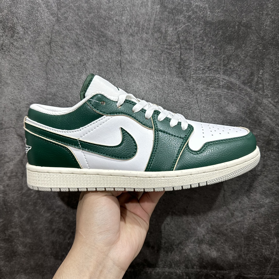 【K版】Air Jordan 1 Retro Low 复古帆白绿n官方同步新色 原装级产物n拒绝公底 立体鞋型 细节完美 高清洁度购置公司同步原材料 原汁原味 忠于原版 货号：FQ7687 300n码数：35.5 36 36.5 37.5 38 38.5 39 40 40.5 41 42 42.5 43 44 44.5 45 46 47.5 编码：LDS240260-鞋库