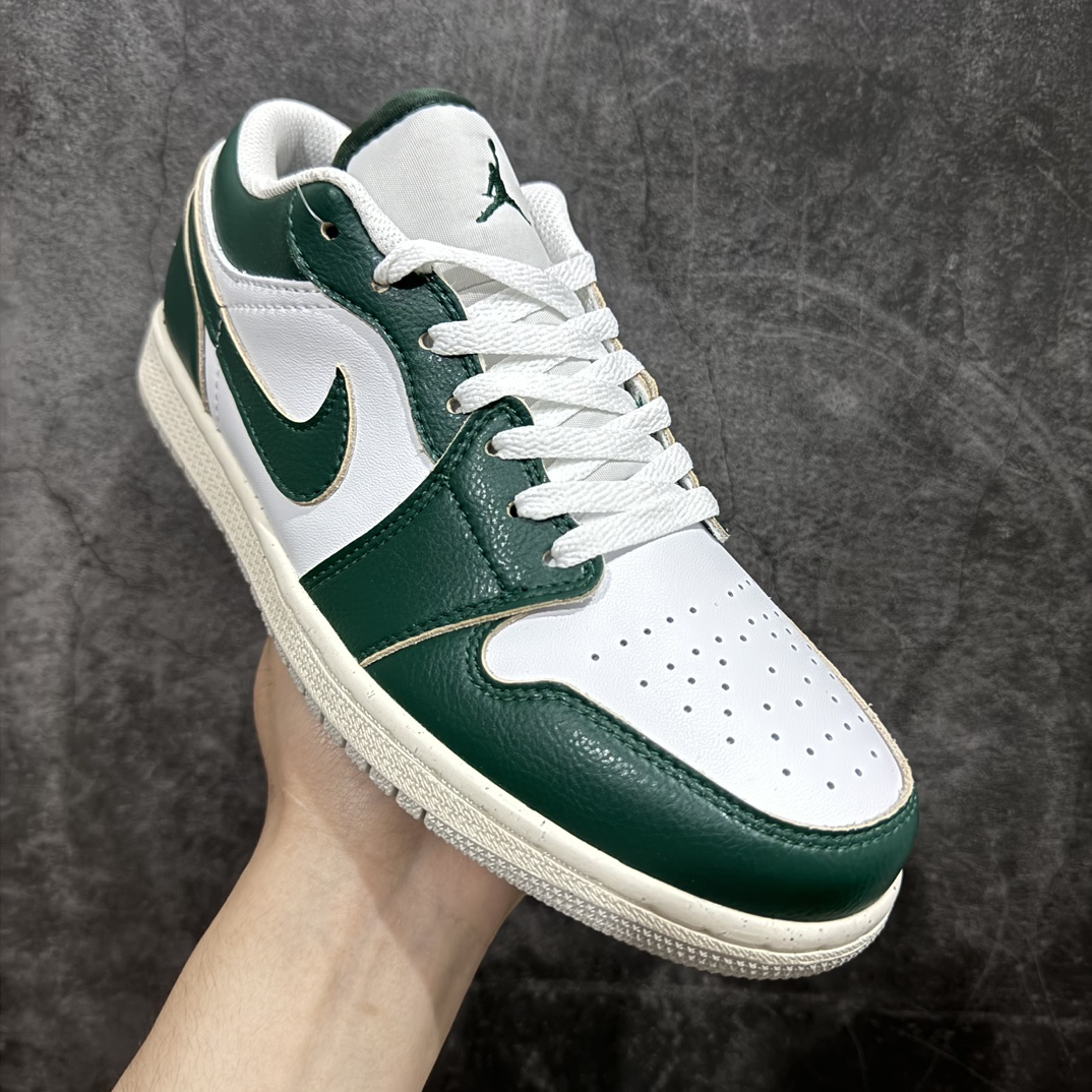 图片[3]-【K版】Air Jordan 1 Retro Low 复古帆白绿n官方同步新色 原装级产物n拒绝公底 立体鞋型 细节完美 高清洁度购置公司同步原材料 原汁原味 忠于原版 货号：FQ7687 300n码数：35.5 36 36.5 37.5 38 38.5 39 40 40.5 41 42 42.5 43 44 44.5 45 46 47.5 编码：LDS240260-鞋库