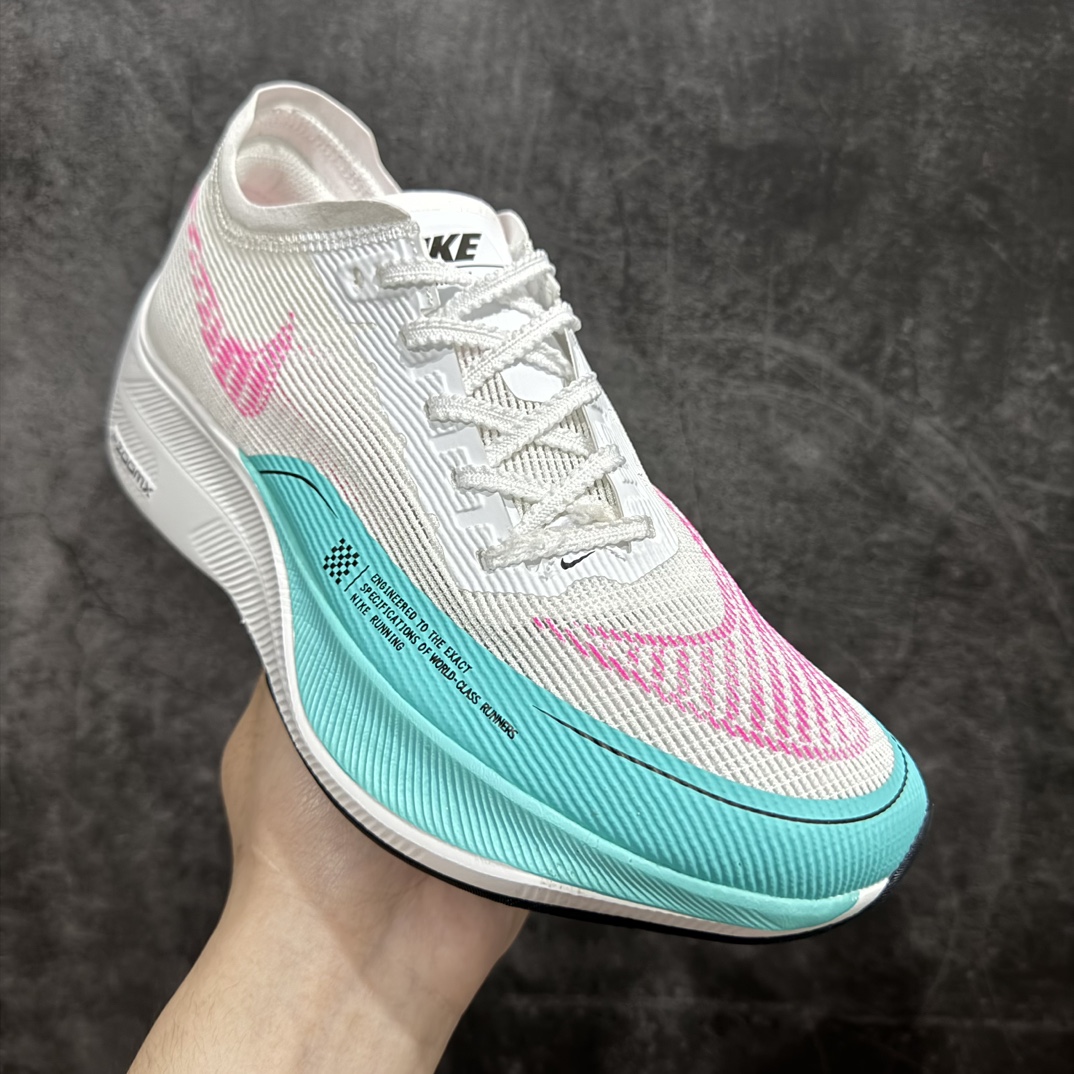 顶级真碳版NikeZoomXVaporflyNext%马拉松跑步鞋CU4111-101市场首发真碳板马拉