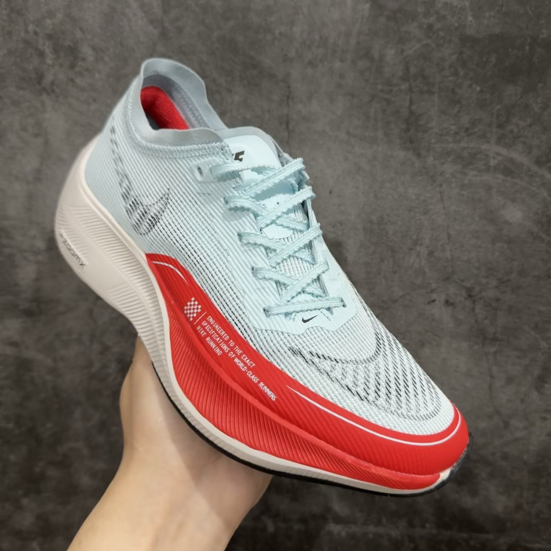 顶级真碳版NikeZoomXVaporflyNext%马拉松跑步鞋DJ5457-100市场首发真碳板马拉