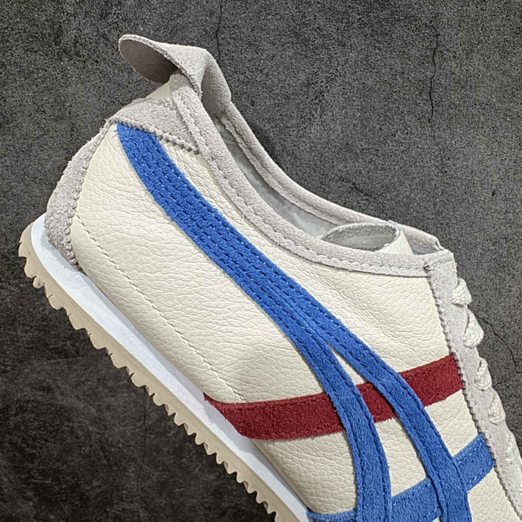 图片[7]-【PH纯原】Asics Onitsuka Tiger MEXICO 66 亚瑟士鬼冢虎复古经典板鞋 白蓝红色nn印尼厂Oem原单材料 除成型在PT外n其余全部客供材料 淘宝B级代购店铺内供💯n四联官方吊牌 乳胶组合鞋垫、羊皮纸质中底 不用宰手买专柜 这里满足你👊🏼 全新工厂开发 一线品质 全部原鞋一比一开发  货号：DL408-9001 Size：36-46 全码出货 编码：T1230250-鞋库