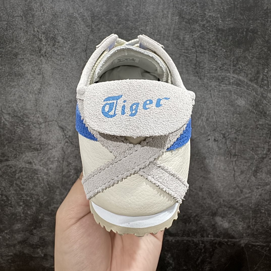 图片[4]-【PH纯原】Asics Onitsuka Tiger MEXICO 66 亚瑟士鬼冢虎复古经典板鞋 白蓝红色nn印尼厂Oem原单材料 除成型在PT外n其余全部客供材料 淘宝B级代购店铺内供💯n四联官方吊牌 乳胶组合鞋垫、羊皮纸质中底 不用宰手买专柜 这里满足你👊🏼 全新工厂开发 一线品质 全部原鞋一比一开发  货号：DL408-9001 Size：36-46 全码出货 编码：T1230250-鞋库