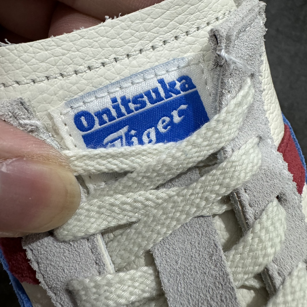 图片[7]-【PH纯原】Asics Onitsuka Tiger MEXICO 66 亚瑟士鬼冢虎复古经典板鞋 白蓝红色nn印尼厂Oem原单材料 除成型在PT外n其余全部客供材料 淘宝B级代购店铺内供💯n四联官方吊牌 乳胶组合鞋垫、羊皮纸质中底 不用宰手买专柜 这里满足你👊🏼 全新工厂开发 一线品质 全部原鞋一比一开发  货号：DL408-9001 Size：36-46 全码出货 编码：T1230250-鞋库