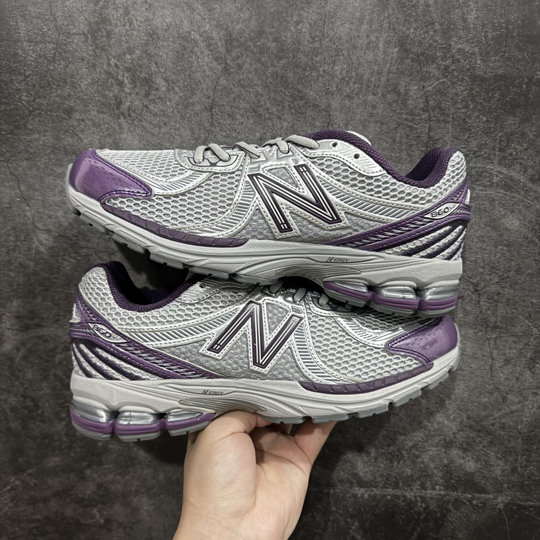 K版NB860V2NewBalanceML860P系列新百伦经典复古老爹风休闲运动慢跑鞋采用丝光猪巴皮革