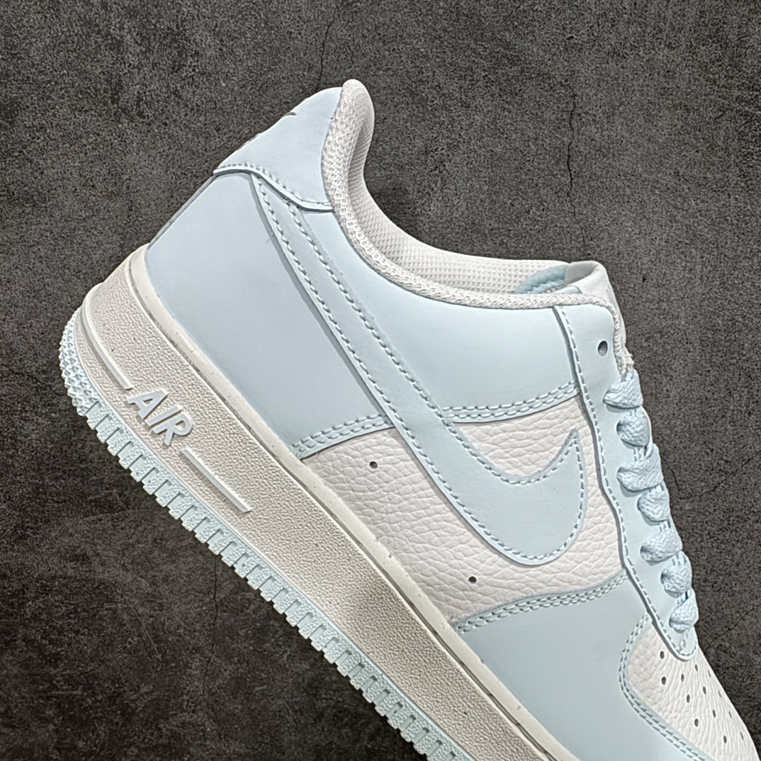 公司级NikeAirForce1Low07NextNature白浅蓝原楦头原纸板打造纯正低帮空军版型专注