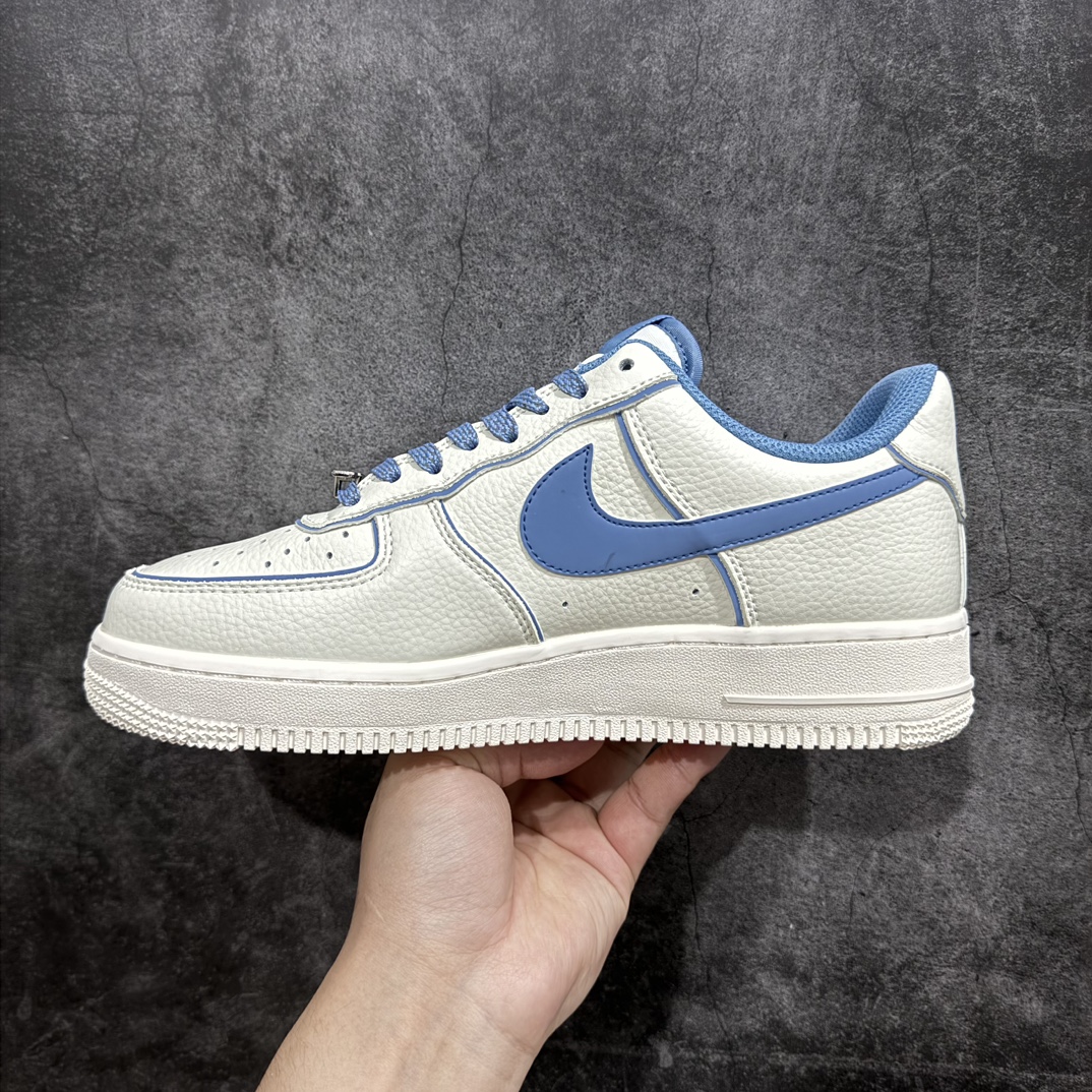 公司级爆款单品NIkeAirForce107Low米白蓝炫彩“夜魔侠”空军一号低帮运动休闲板鞋客供高亮3