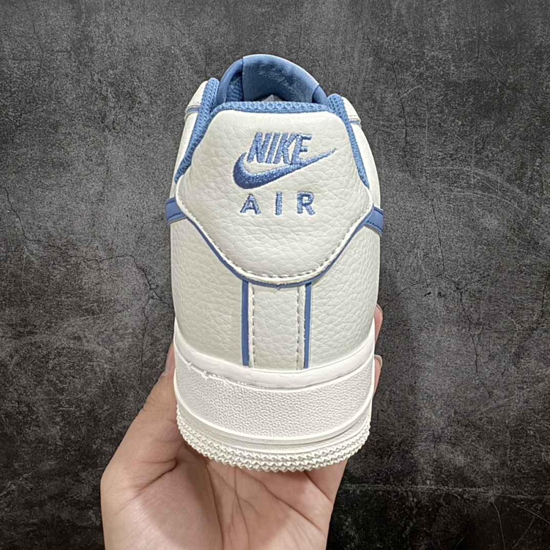 公司级爆款单品NIkeAirForce107Low米白蓝炫彩“夜魔侠”空军一号低帮运动休闲板鞋客供高亮3