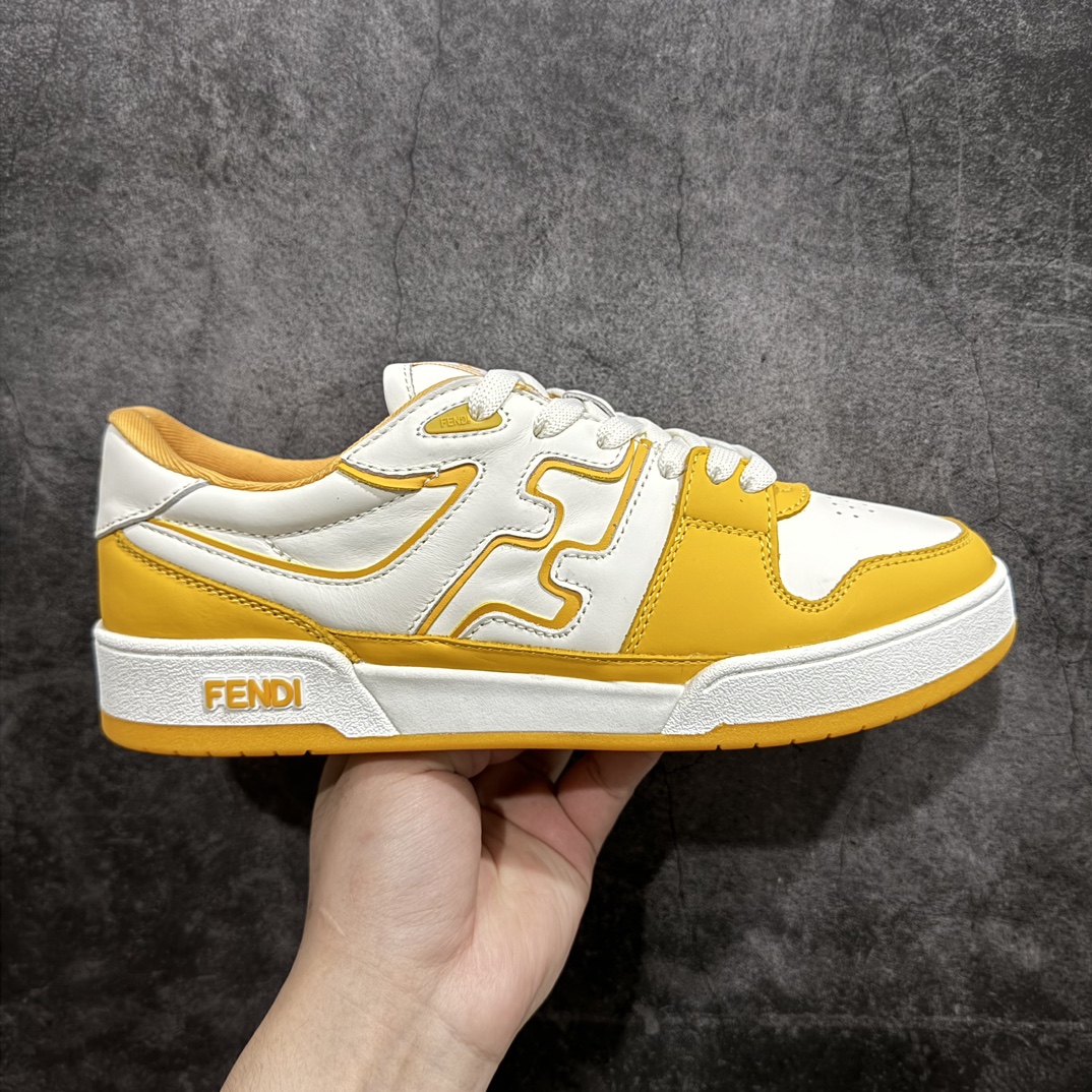 【广东纯原版本】市售顶级 Fendi Match 芬迪休闲鞋最新爆款情侣款运动鞋n独家定制 原装套装配件官方同源渠道原装订单 全套专柜包装物及配件n原鞋一致效果环保无味  尺码：35-45 编码：KH390420-鞋库