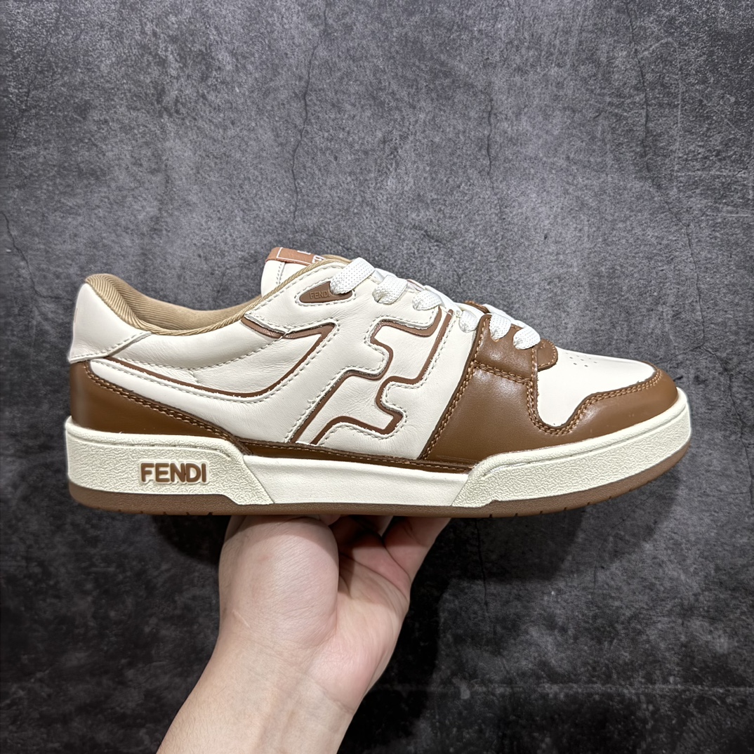 【广东纯原版本】市售顶级 Fendi Match 芬迪休闲鞋最新爆款情侣款运动鞋n独家定制 原装套装配件官方同源渠道原装订单 全套专柜包装物及配件n原鞋一致效果环保无味  尺码：35-45 编码：KH390420-鞋库