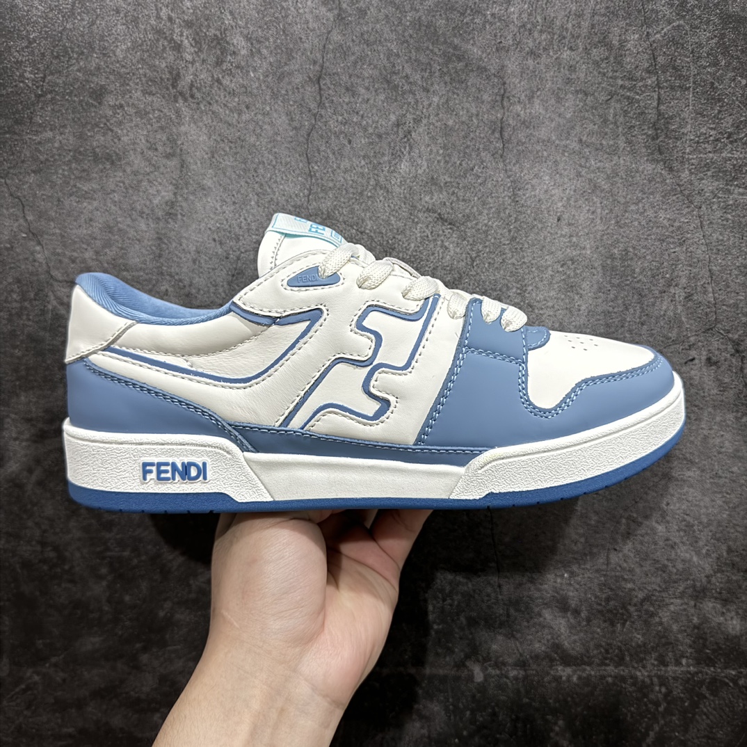 【广东纯原版本】市售顶级 Fendi Match 芬迪休闲鞋最新爆款情侣款运动鞋n独家定制 原装套装配件官方同源渠道原装订单 全套专柜包装物及配件n原鞋一致效果环保无味  尺码：35-45 编码：KH390420-鞋库