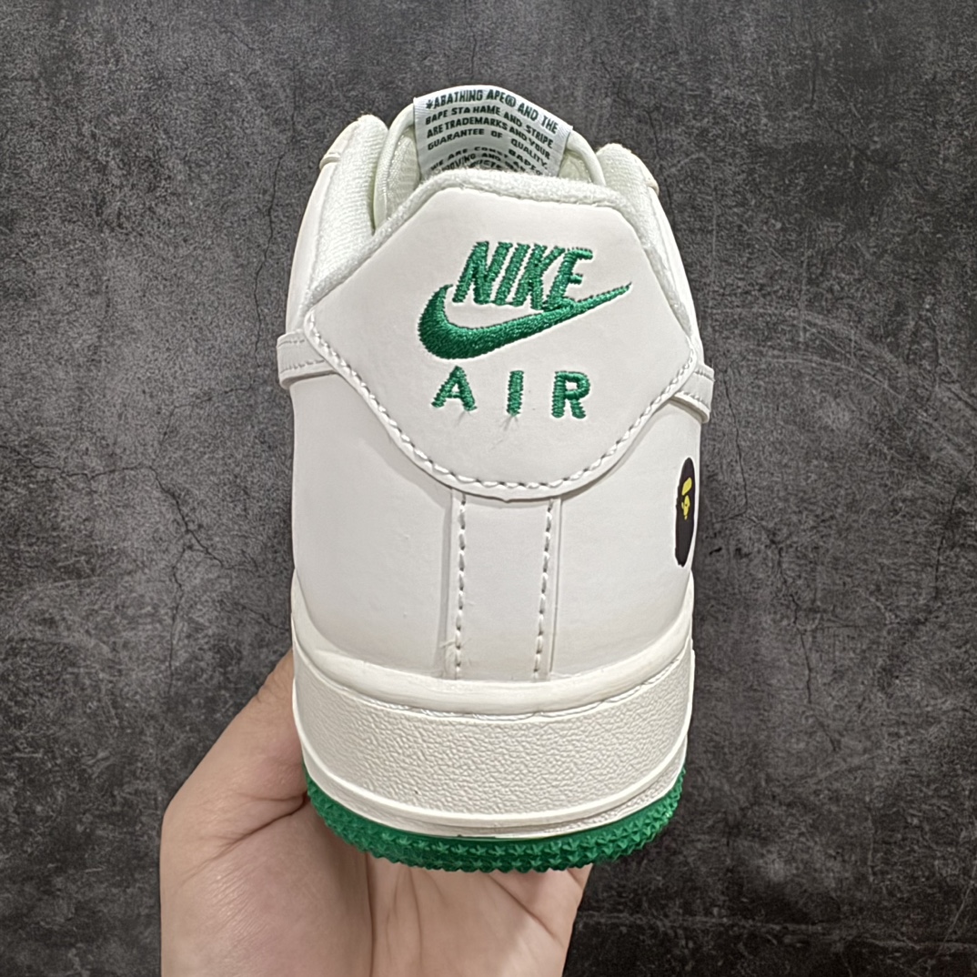 240 Nk Air Force 1'07 Low BAPE联名-米绿星星 空军一号低帮休闲板鞋 FG6688-102