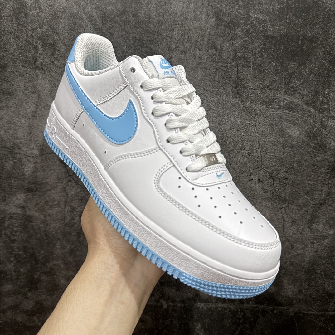 200 Nike Air Force 1 Low 白蓝 空军一号低帮运动休闲板鞋 FQ4296-100