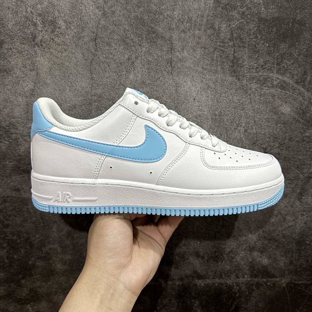 200 Nike Air Force 1 Low 白蓝 空军一号低帮运动休闲板鞋 FQ4296-100