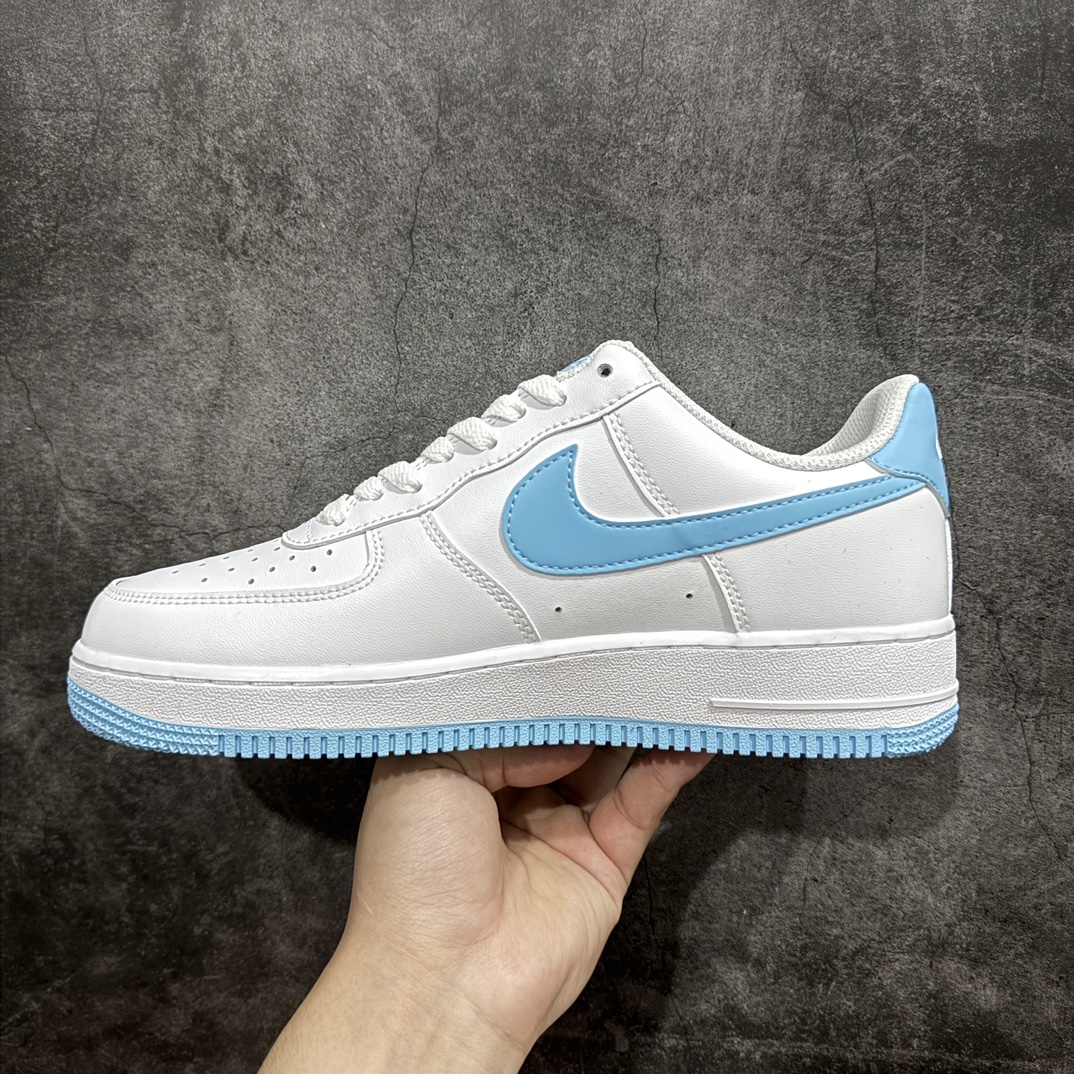 200 Nike Air Force 1 Low 白蓝 空军一号低帮运动休闲板鞋 FQ4296-100