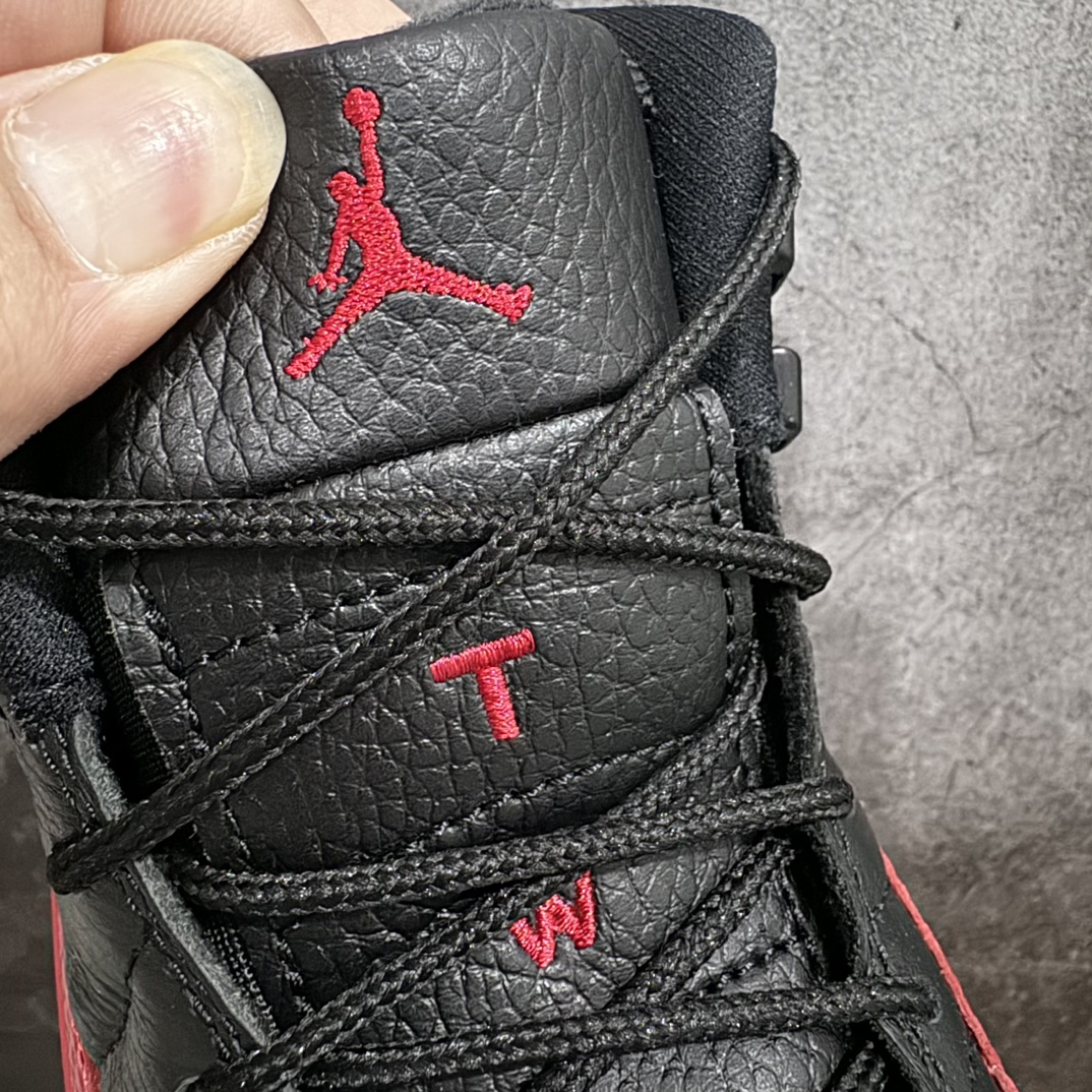 外贸版AirJordanAJ12Retro黑红货号130690-002正确版本原楦原纸板开发原汁原味12