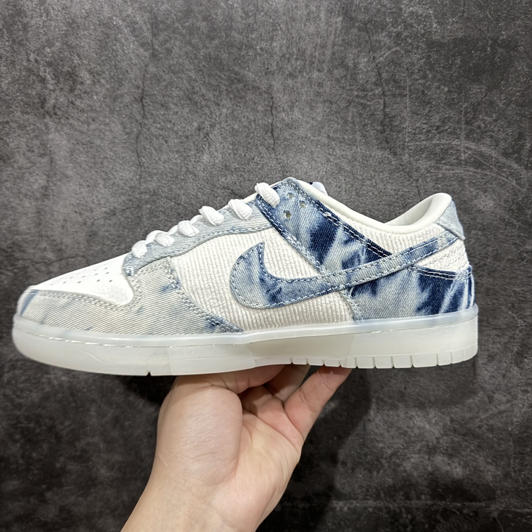 280 【定制版】Nk SB Dunk Low 斯图西联名-水晶牛仔 周年高端定制 低帮休闲板鞋 JH8039-937