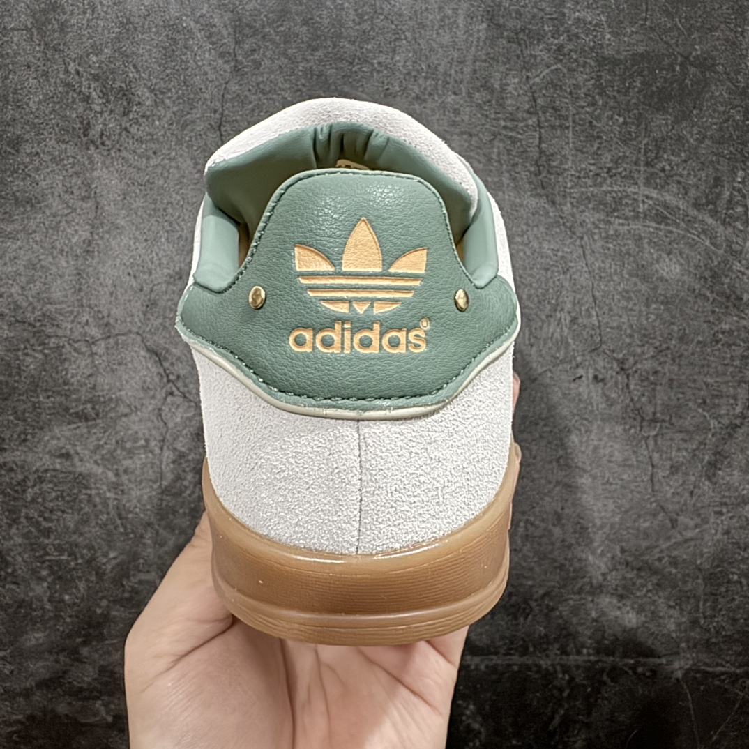 图片[4]-【正确版】阿迪达斯Adidas Gazelle Indoor Trainers 羚羊内训系列低帮复古德训风百搭休闲运动板鞋“翻毛米白橘藕紫绿”ID1007nn升级版 男女鞋真标半码制n原楦开发版型#采用翻毛皮鞋面材质n内环保海玻璃人体工学鞋垫 全新开发耐磨标准橡胶大底❗️ 尺码：35 36 36⅔ 37⅓ 38 38⅔ 39⅓ 40 40⅔ 41⅓ 42 42⅔ 43⅓ 44 44⅔ 45nn90年代经典的复刻版！自60年代以足球训练鞋面世以来,Gazelle就以其经典设计席卷全球。1991年版本的复刻,再造经典Gazelle。采用皮革打造,搭配浊色细节,让这款经典更加简约。 编码：NM210230-鞋库