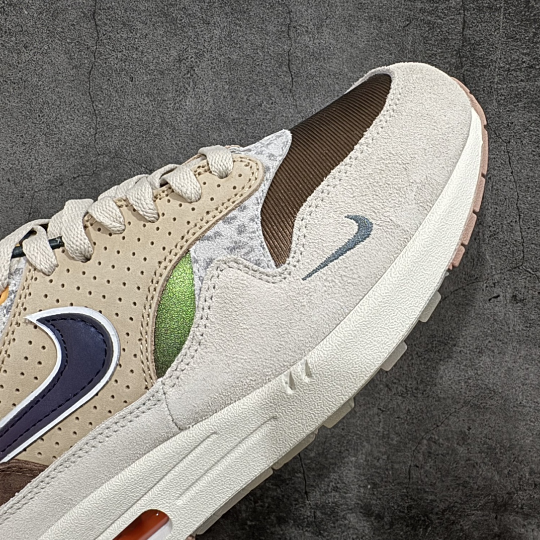 纯原版本DivisionSt.xNikeAirMax1“UniversityofOregon复刻棕褐纯原