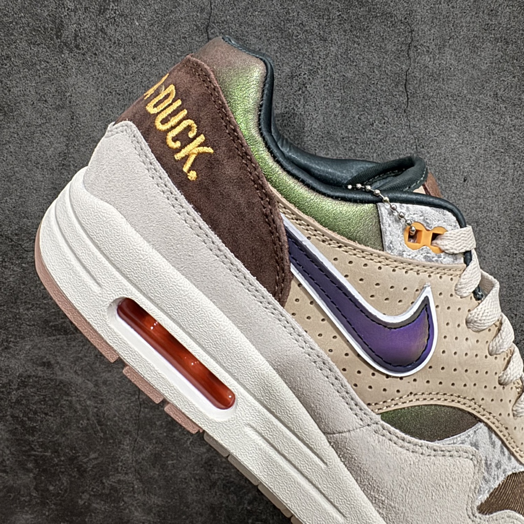 纯原版本DivisionSt.xNikeAirMax1“UniversityofOregon复刻棕褐纯原