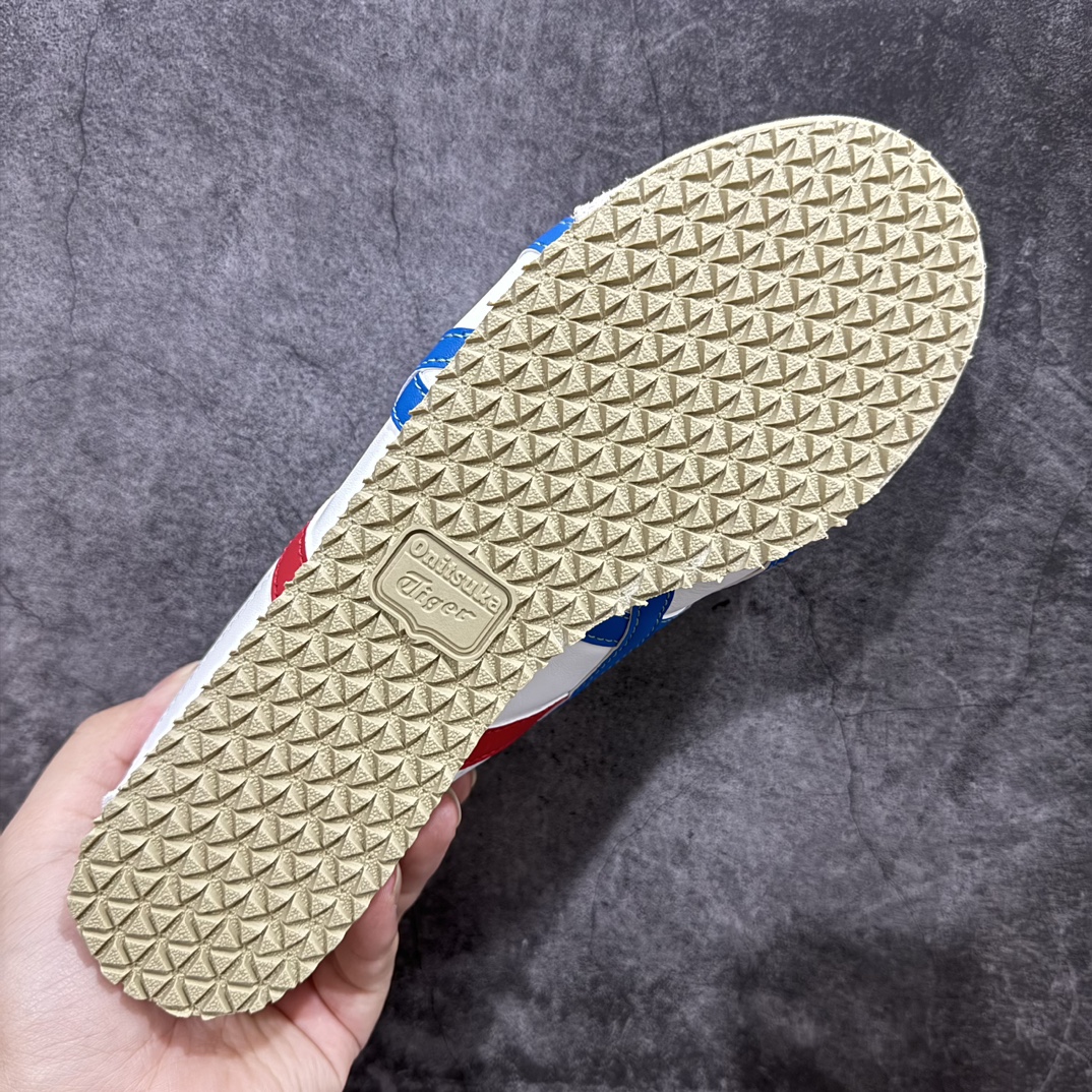 图片[9]-【PH纯原】Asics Onitsuka Tiger MEXICO 66 亚瑟士鬼冢虎复古经典板鞋 白蓝红色nn印尼厂Oem原单材料 除成型在PT外n其余全部客供材料 淘宝B级代购店铺内供💯n四联官方吊牌 乳胶组合鞋垫、羊皮纸质中底 不用宰手买专柜 这里满足你👊🏼 全新工厂开发 一线品质 全部原鞋一比一开发  货号：DL408-9001 Size：36-46 全码出货 编码：T1230250-鞋库