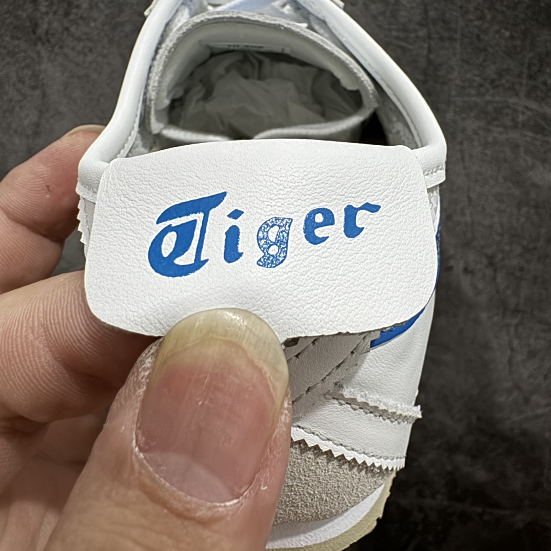 图片[2]-【PH纯原】Asics Onitsuka Tiger MEXICO 66 亚瑟士鬼冢虎复古经典板鞋 白蓝红色nn印尼厂Oem原单材料 除成型在PT外n其余全部客供材料 淘宝B级代购店铺内供💯n四联官方吊牌 乳胶组合鞋垫、羊皮纸质中底 不用宰手买专柜 这里满足你👊🏼 全新工厂开发 一线品质 全部原鞋一比一开发 Size：36-46 全码出货 编码：T1230250-鞋库