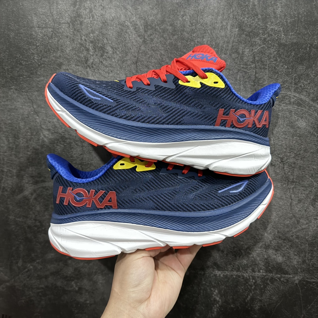 顶级版HOKAONEONEClifton克里夫顿9代市场顶级版本正确细节组合大底超高品质超低价格欢迎对比