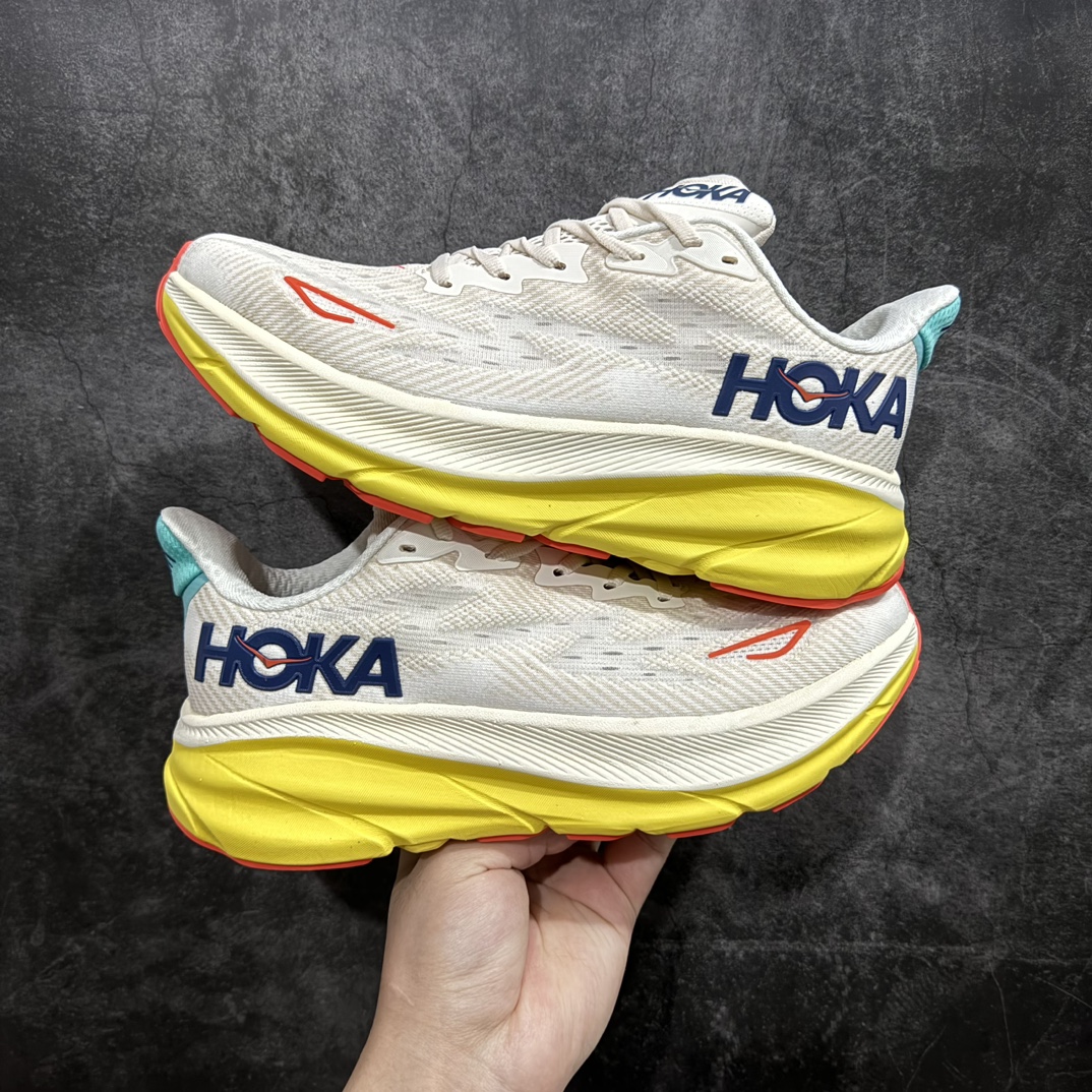 顶级版HOKAONEONEClifton克里夫顿9代市场顶级版本正确细节组合大底超高品质超低价格欢迎对比