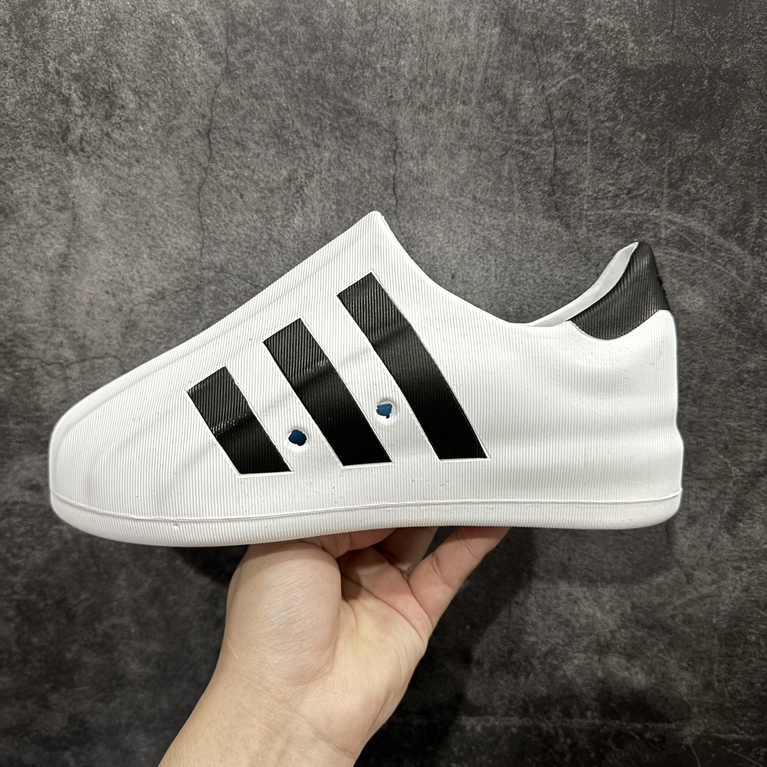 adidasoriginalsAdiFOMSuperstarMule黑白色网红爆款鸭掌全拖鞋注意区别市场