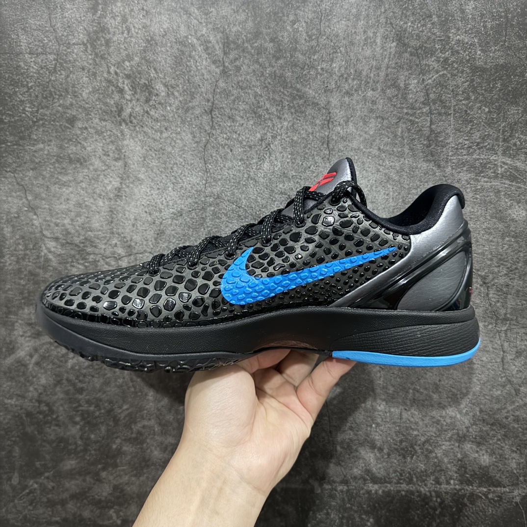 450 【S2纯原】Nike Kobe 6 科比6黑蓝 869457-007