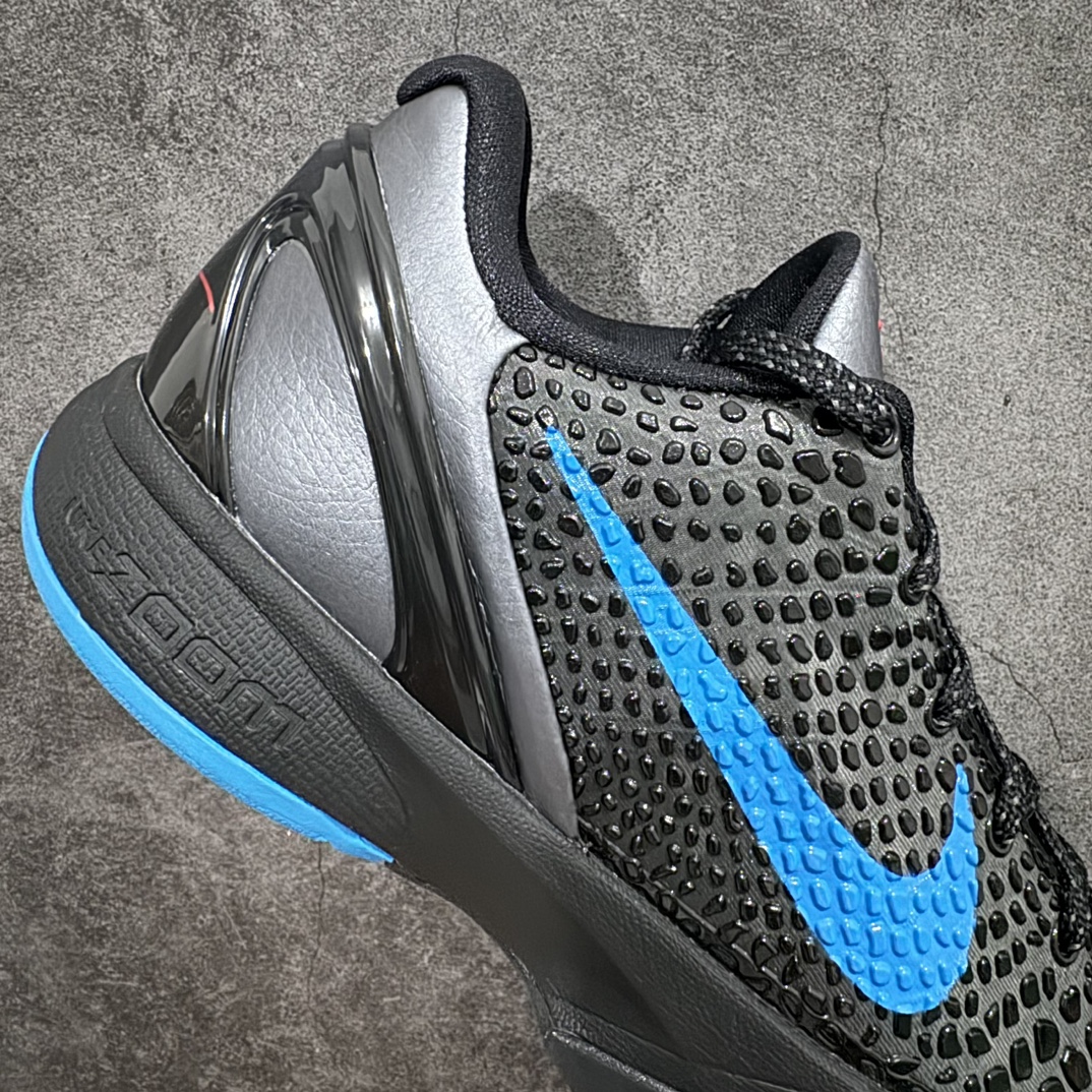 450 【S2纯原】Nike Kobe 6 科比6黑蓝 869457-007