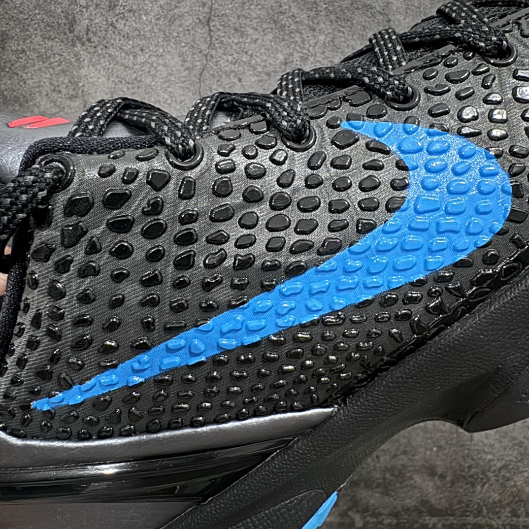 图片[3]-【S2纯原】Nike Kobe 6 科比6黑蓝 869457-007nS2纯原生产线 科比六代#Zoom Turbo气垫➕后掌EVA缓震 实战配置直接拉满n#原楦纸板开发 鞋身流线型、后跟塑形，区分土肥圆n#原档数据3D打印 鞋面蛇鳞一颗一粒匹配原版n#全身鞋材卡料色独家定制 唯一正确喷漆SWOOSH#NK专利Flyknit飞线科技，给予鞋身足够抗扭矩力n#真实底模最大47.5  实战利器 专供海外市场 Size：40 40.5 41 42 42.5 43 44 44.5 45 46 47.5 48.5n（脚宽、脚胖 建议买大半码） 编码：OG440460-鞋库