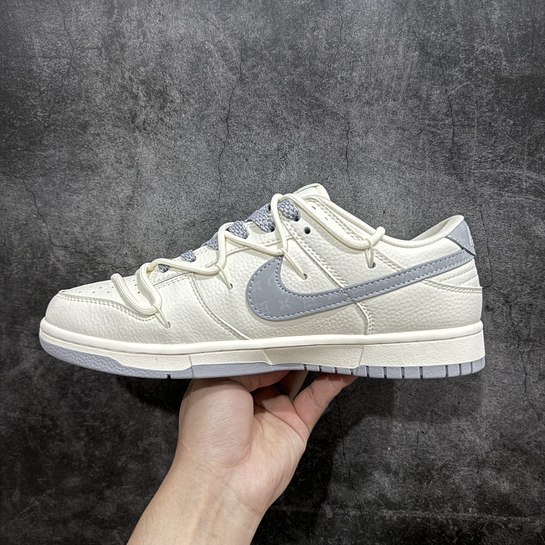 300 【定制版】Nk SB Dunk Low LV联名-米白星光银 低帮休闲板鞋 JJ5688-101