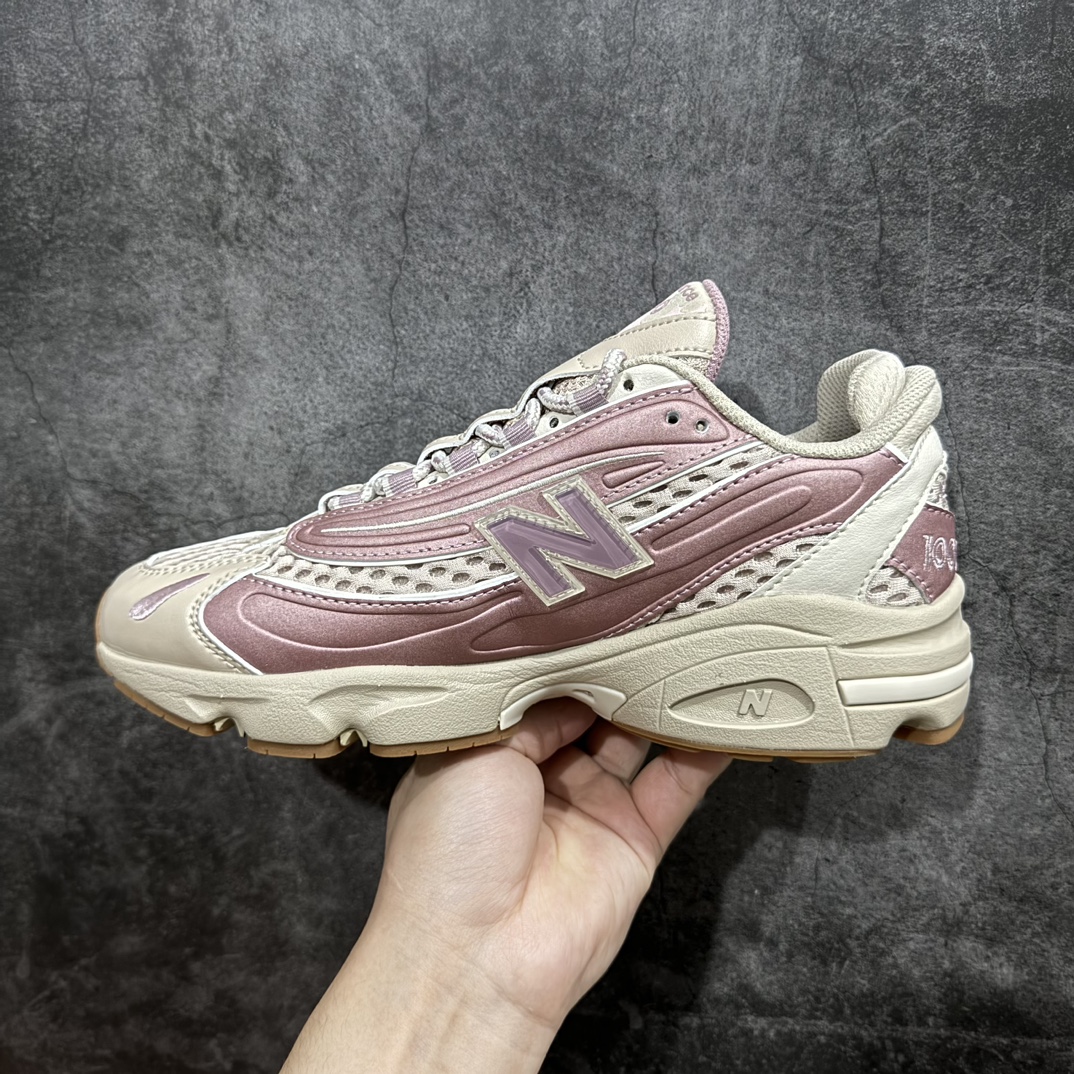 280 新百伦New Balance M1000"Pink Mink"系列低帮复古老爹风休闲运动慢跑鞋“联名玫粉奶黄”M1000JG1