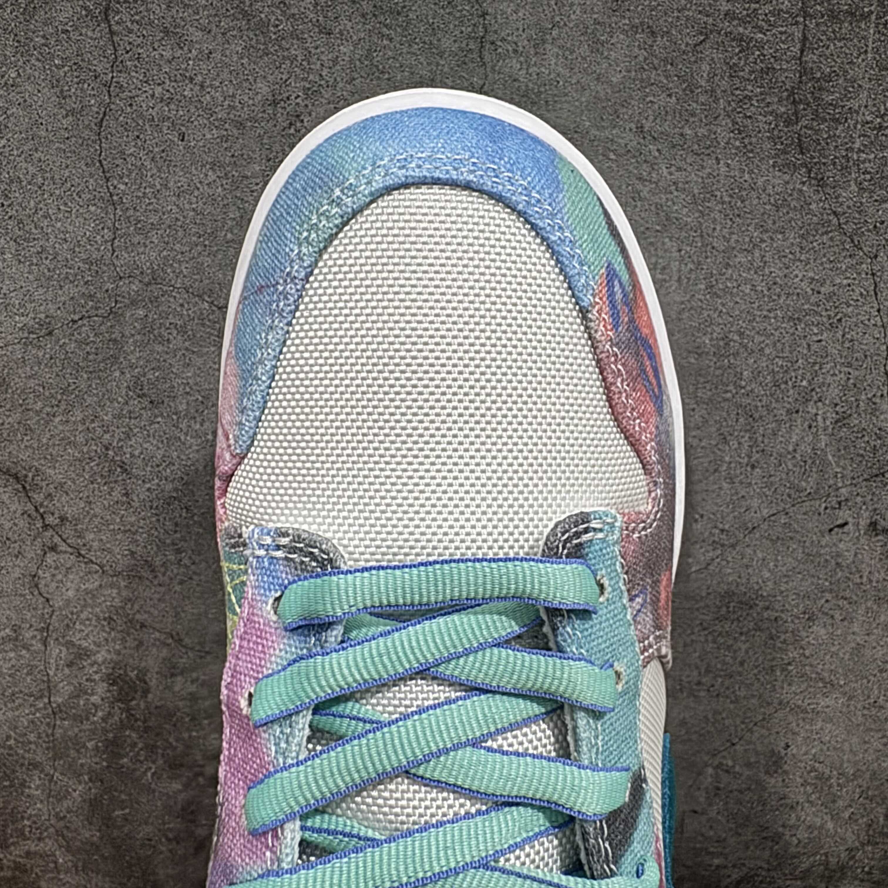 350 【M版】涂鸦艺术大师Futura Laboratories X Nike SB Dunk Low Pro"Bleached Aqua"扣篮滑板板鞋 HF6061-400